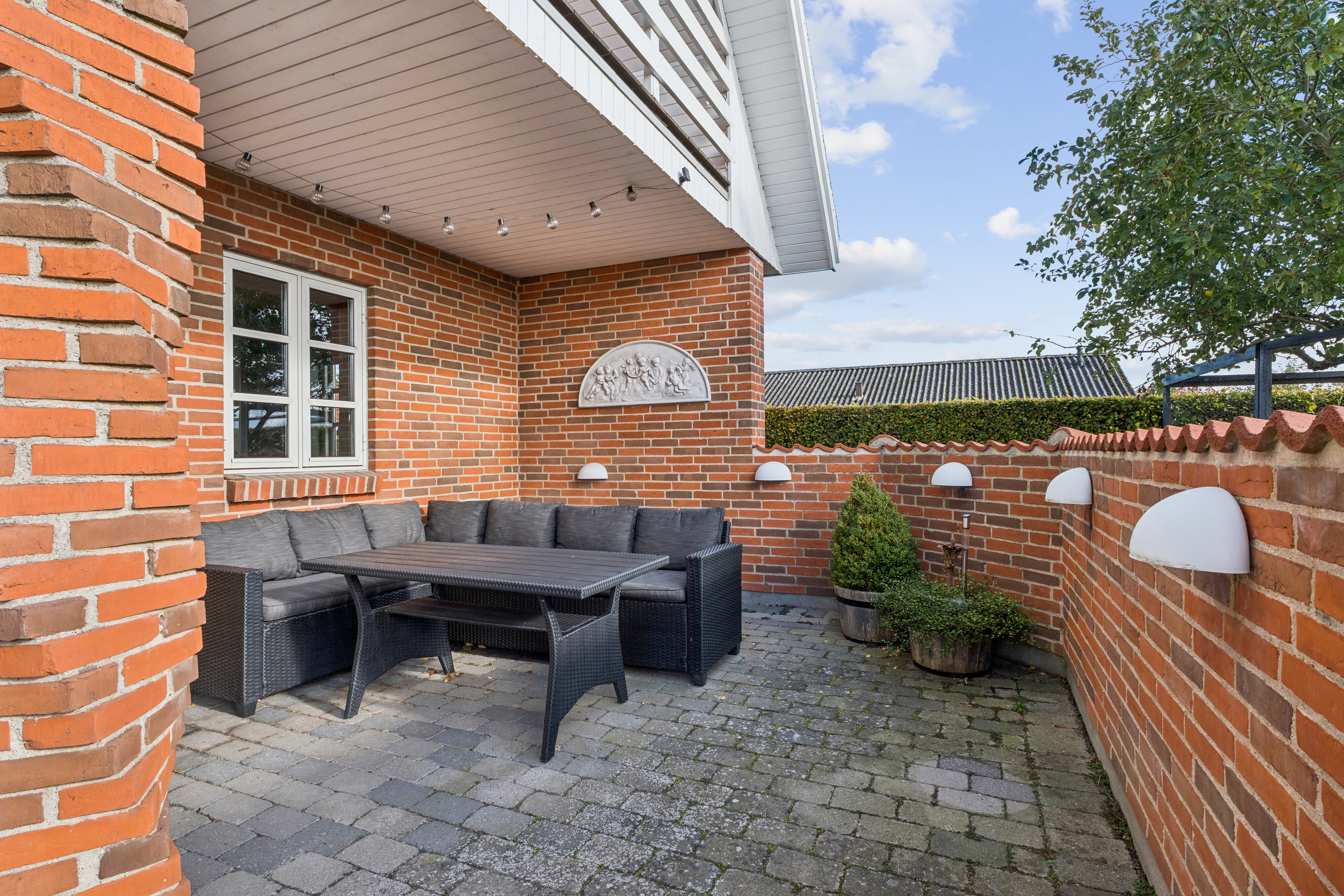 Fremhævet terrasse billede i fuldskærmstilstand. Billede af Fasanvænget 17, Brøderup, 4733 Tappernøje