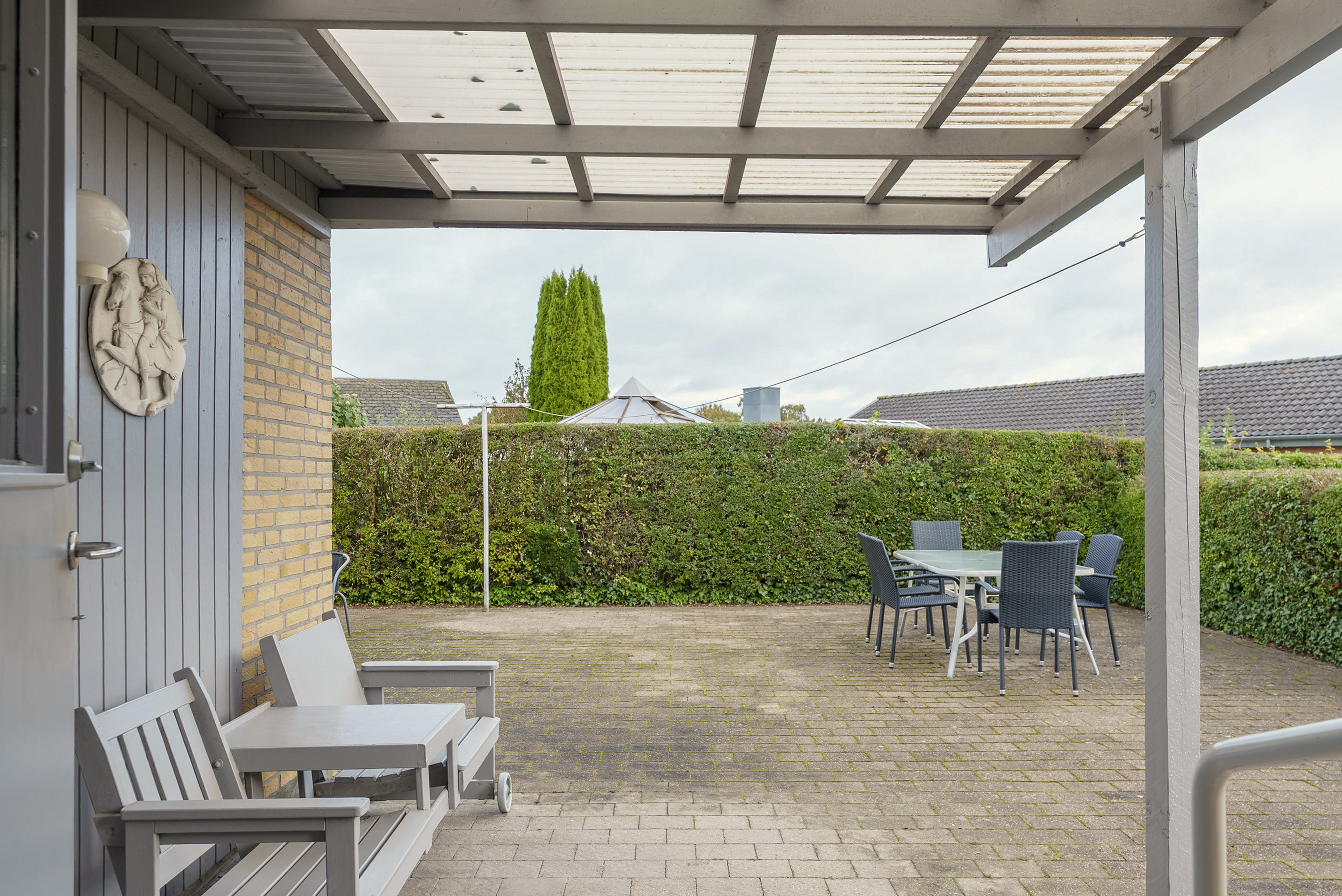 Fremhævet terrasse billede i fuldskærmstilstand. Billede af Egilsvej 117, Højstrup, 5210 Odense NV