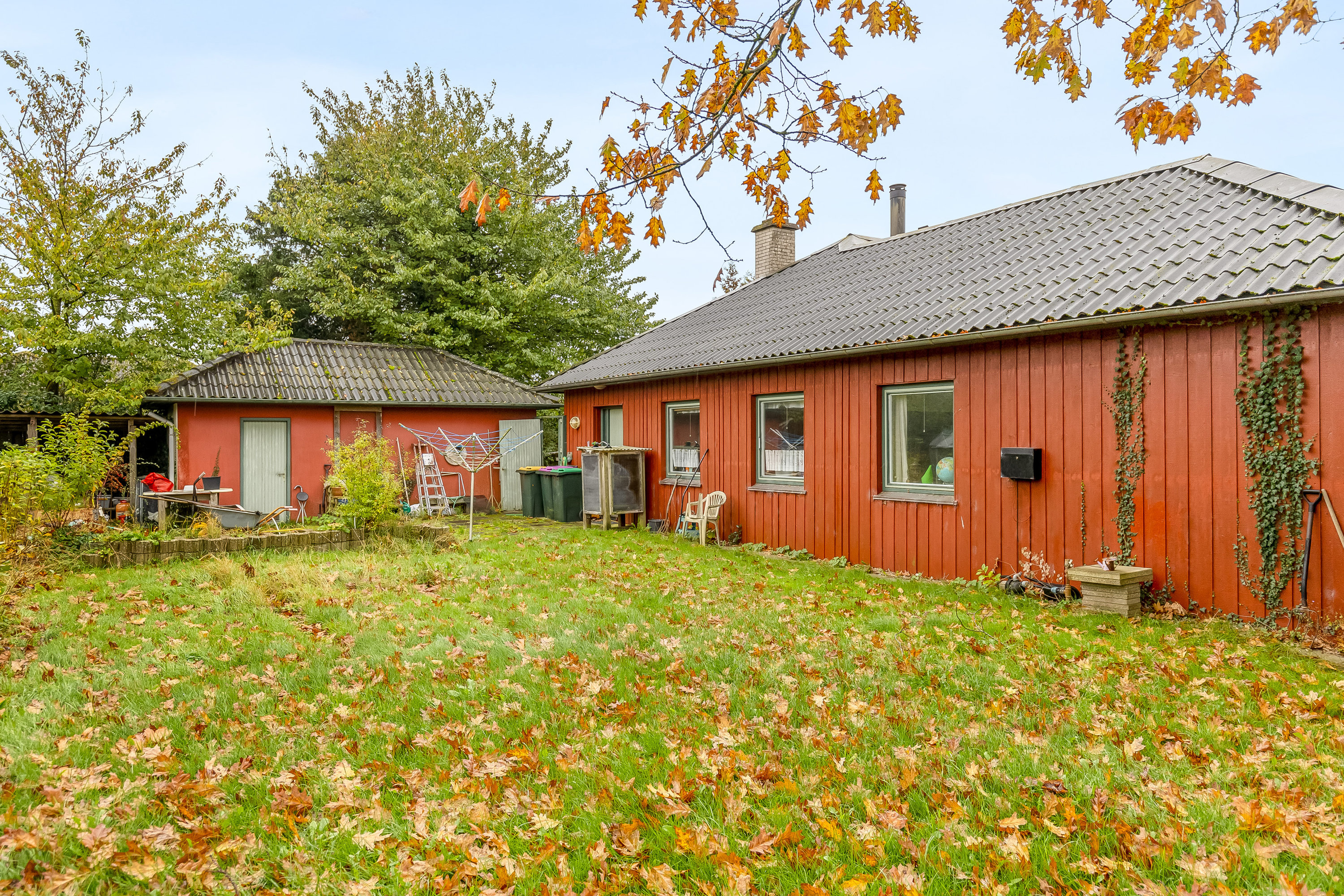 Fremhævet facade billede i fuldskærmstilstand. Billede af Fennevej 8, 6270 Tønder