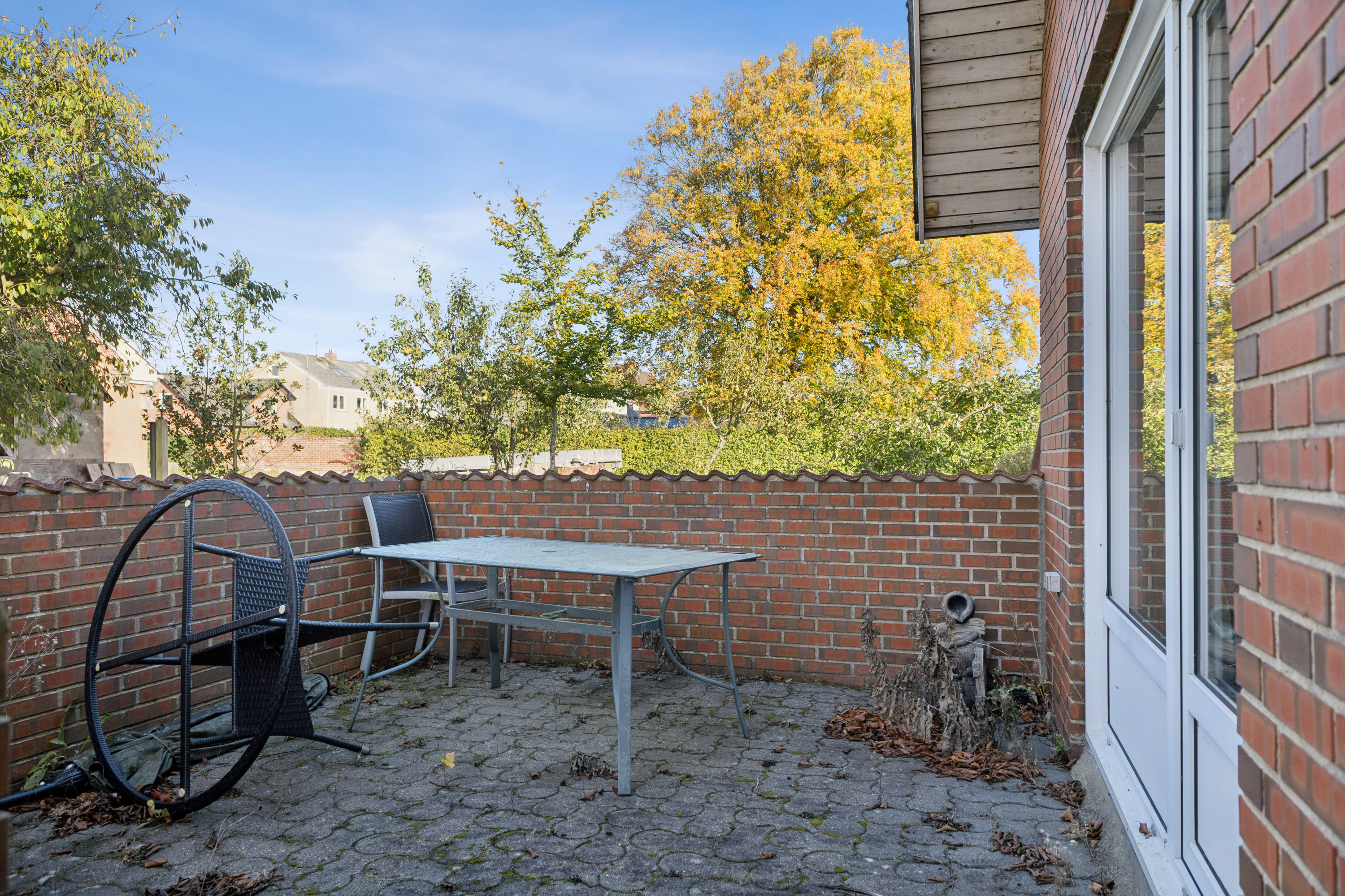 Fremhævet terrasse billede i fuldskærmstilstand. Billede af Sportsvej 1, Sønder Onsild Stationsby, 9500 Hobro