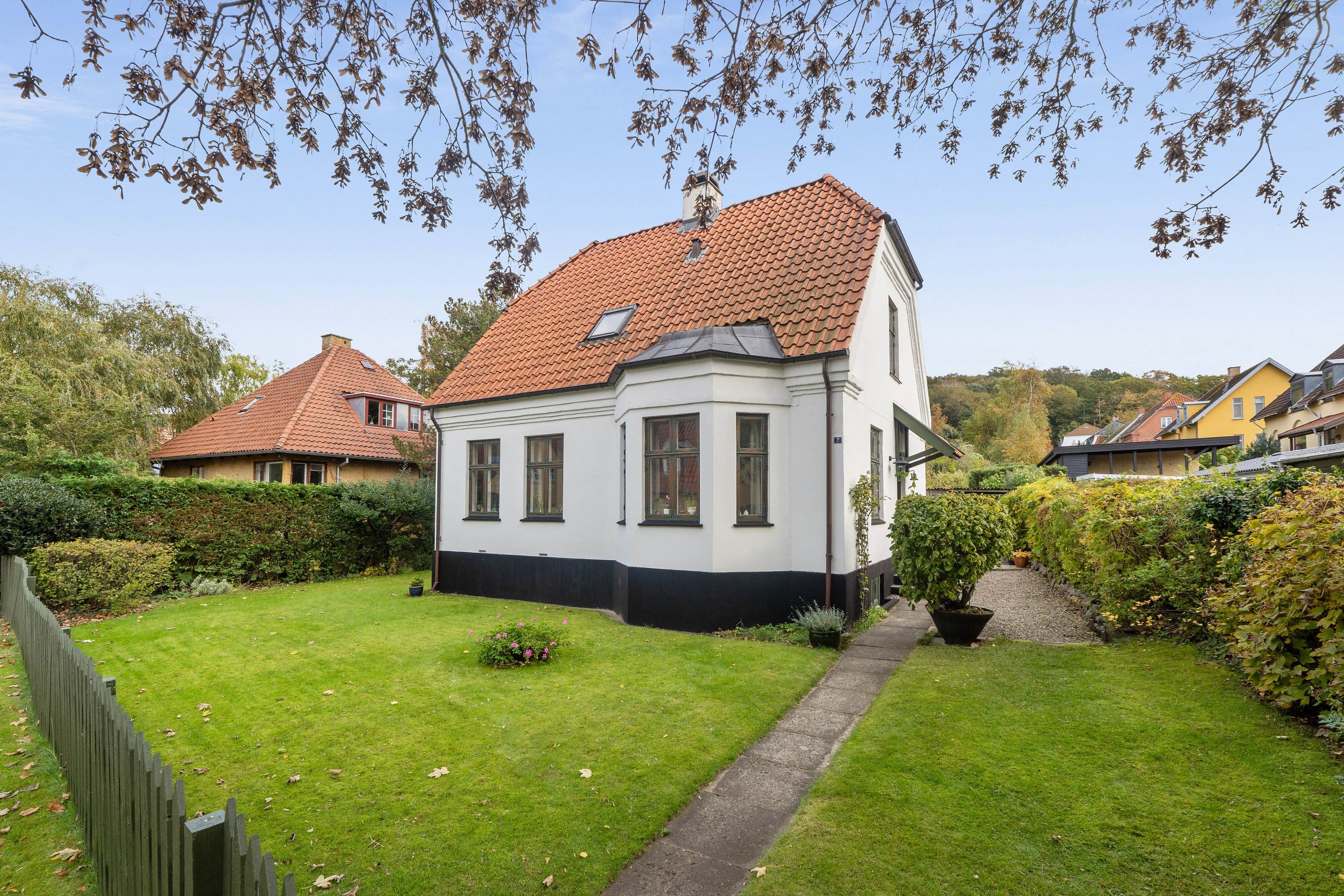 Fremhævet set fra haven billede i fuldskærmstilstand. Billede af Heilmannsvej 2, 3300 Frederiksværk