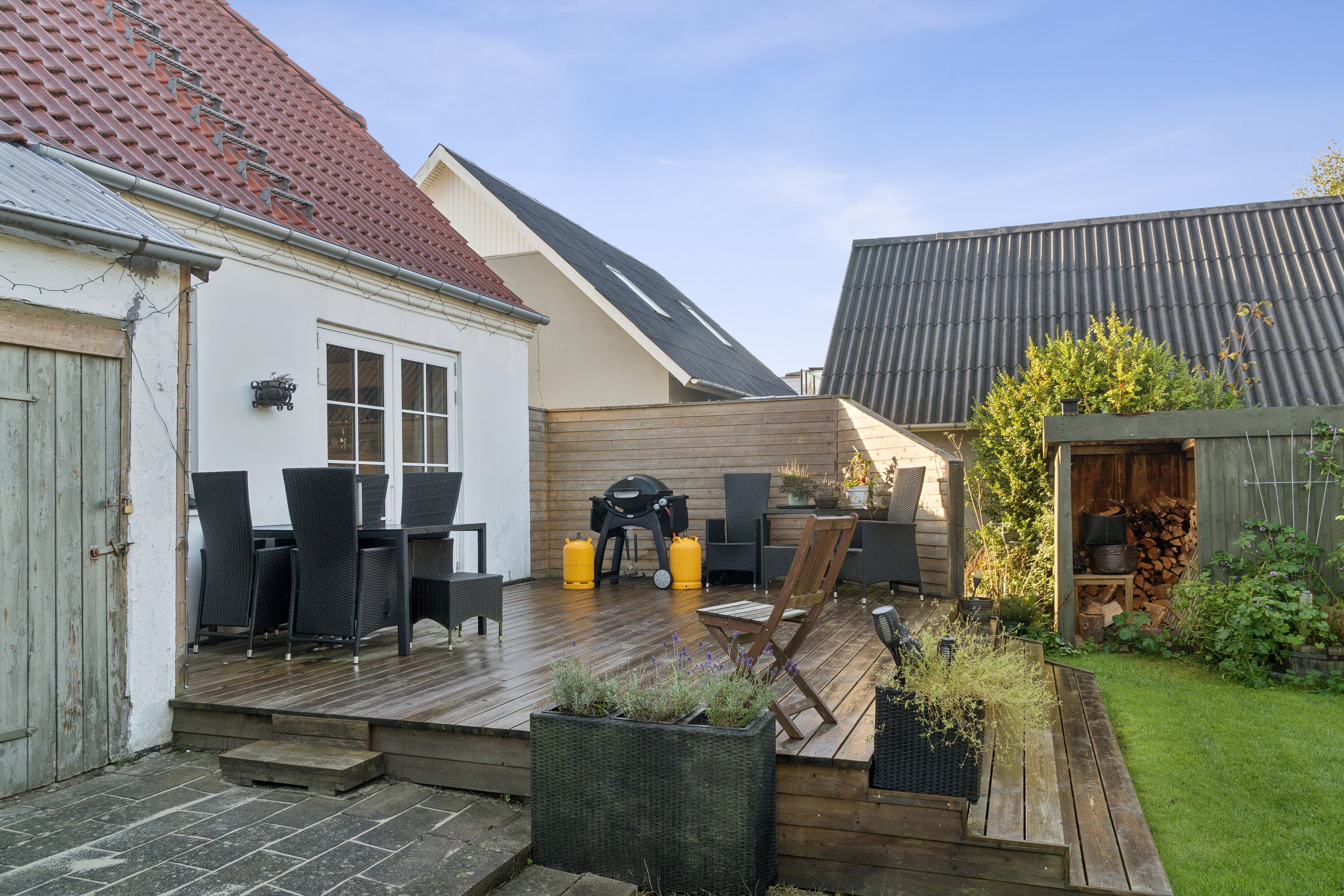 Fremhævet terrasse billede i fuldskærmstilstand. Billede af Nygade 24, 4560 Vig