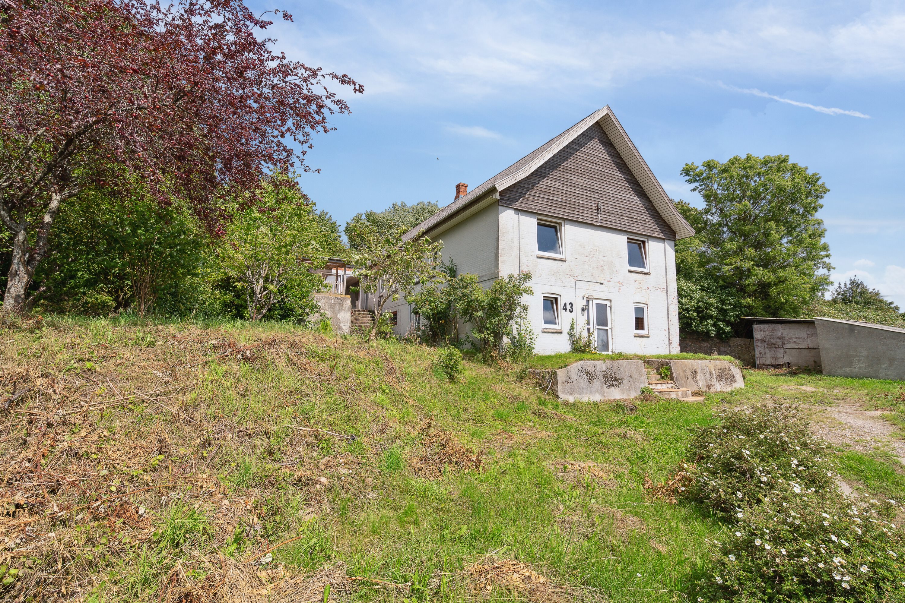 Fremhævet set fra haven billede i fuldskærmstilstand. Billede af Bredgade 43, Bred, 5492 Vissenbjerg