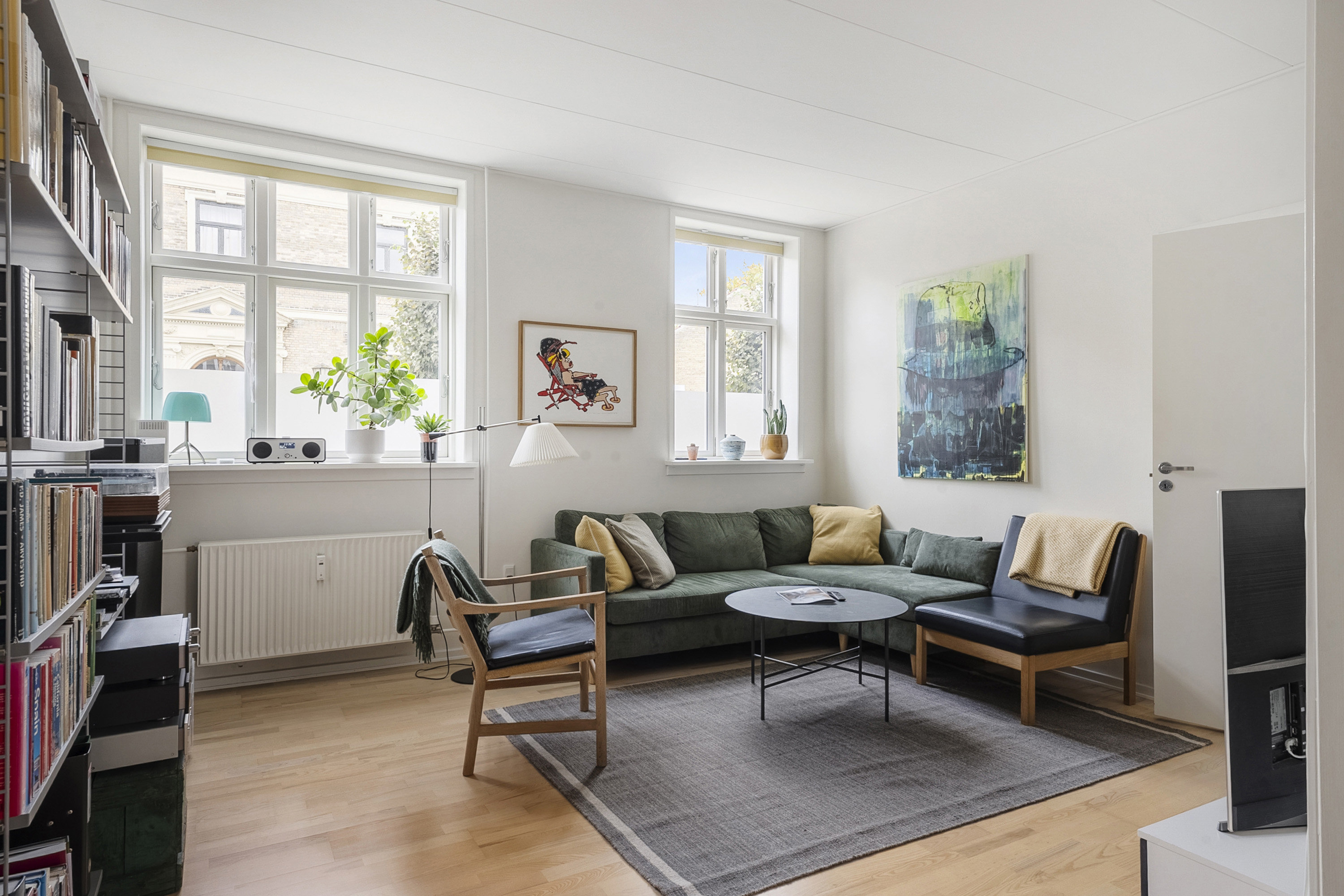 Fremhævet stue billede i fuldskærmstilstand. Billede af Kronprinsensgade 20A, st., 5000 Odense C