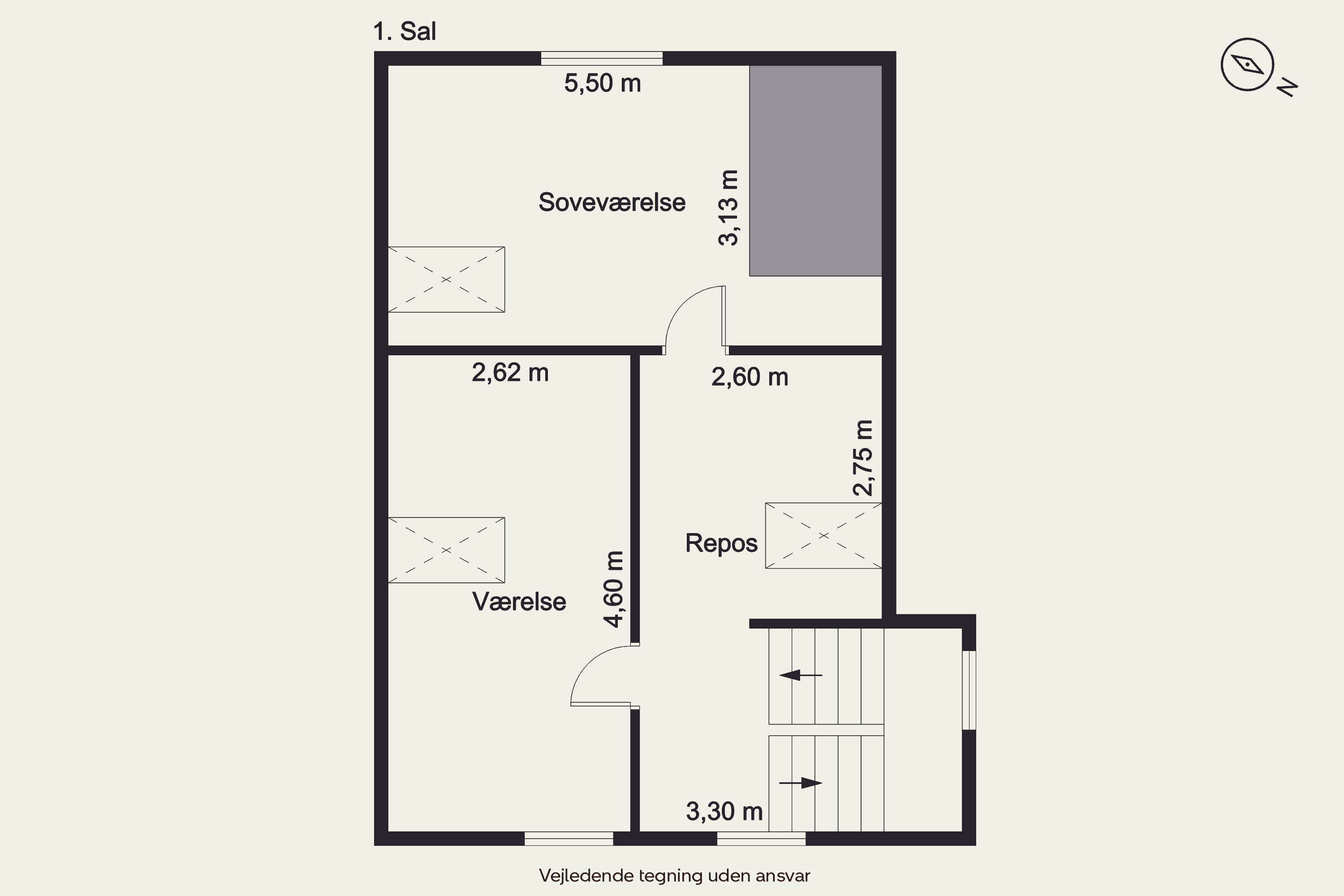 Plantegninger billede af Bredgade 6, 9440 Aabybro
