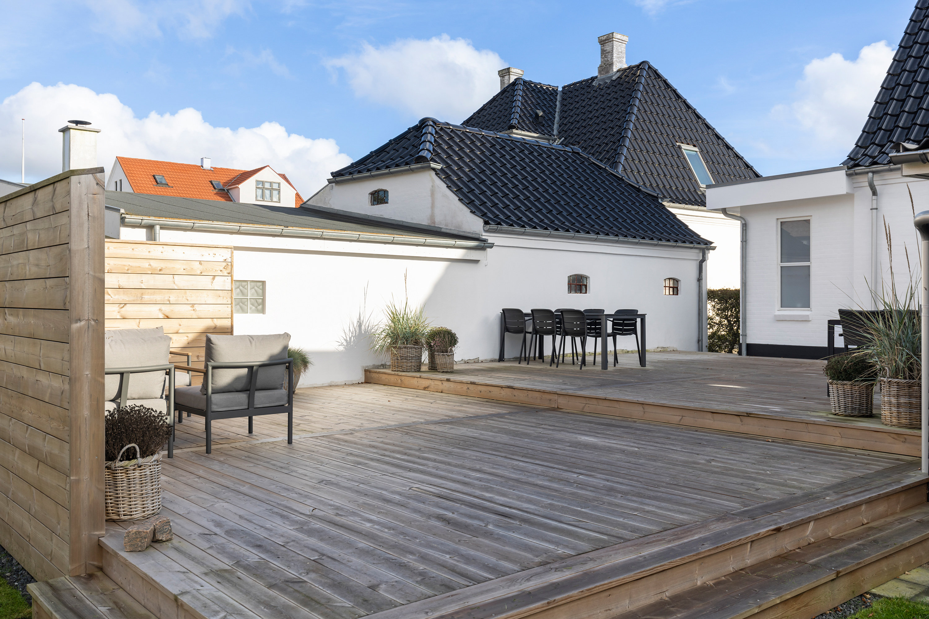 Fremhævet terrasse billede i fuldskærmstilstand. Billede af Bredgade 6, 9440 Aabybro
