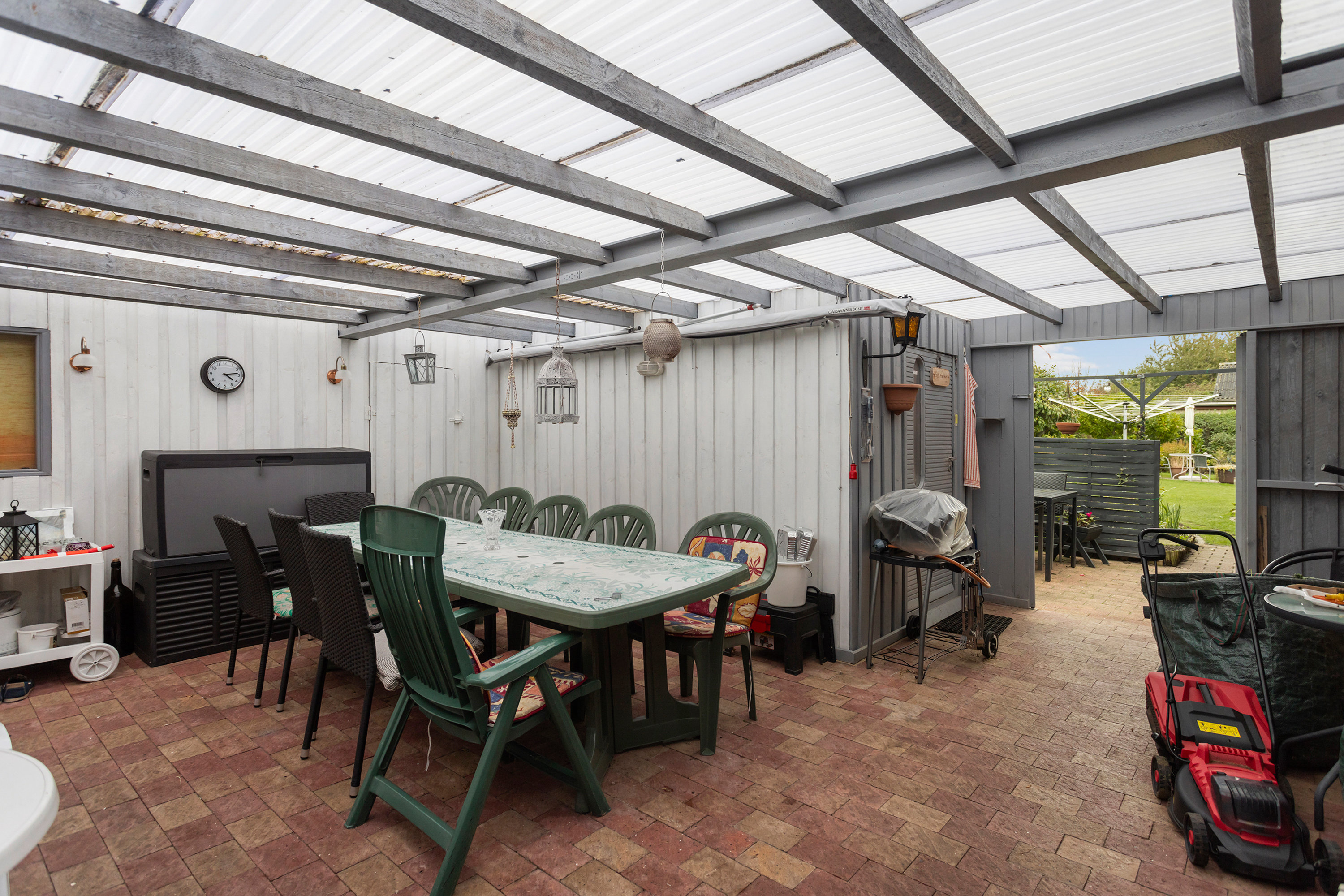 Fremhævet overdækket terrasse billede i fuldskærmstilstand. Billede af Allingevej 5, 9900 Frederikshavn