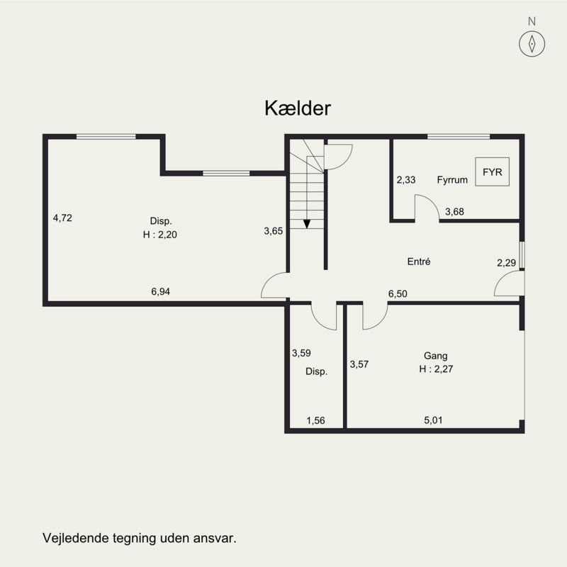 Plantegninger billede af Korshøj 15, Asserballe, 6440 Augustenborg