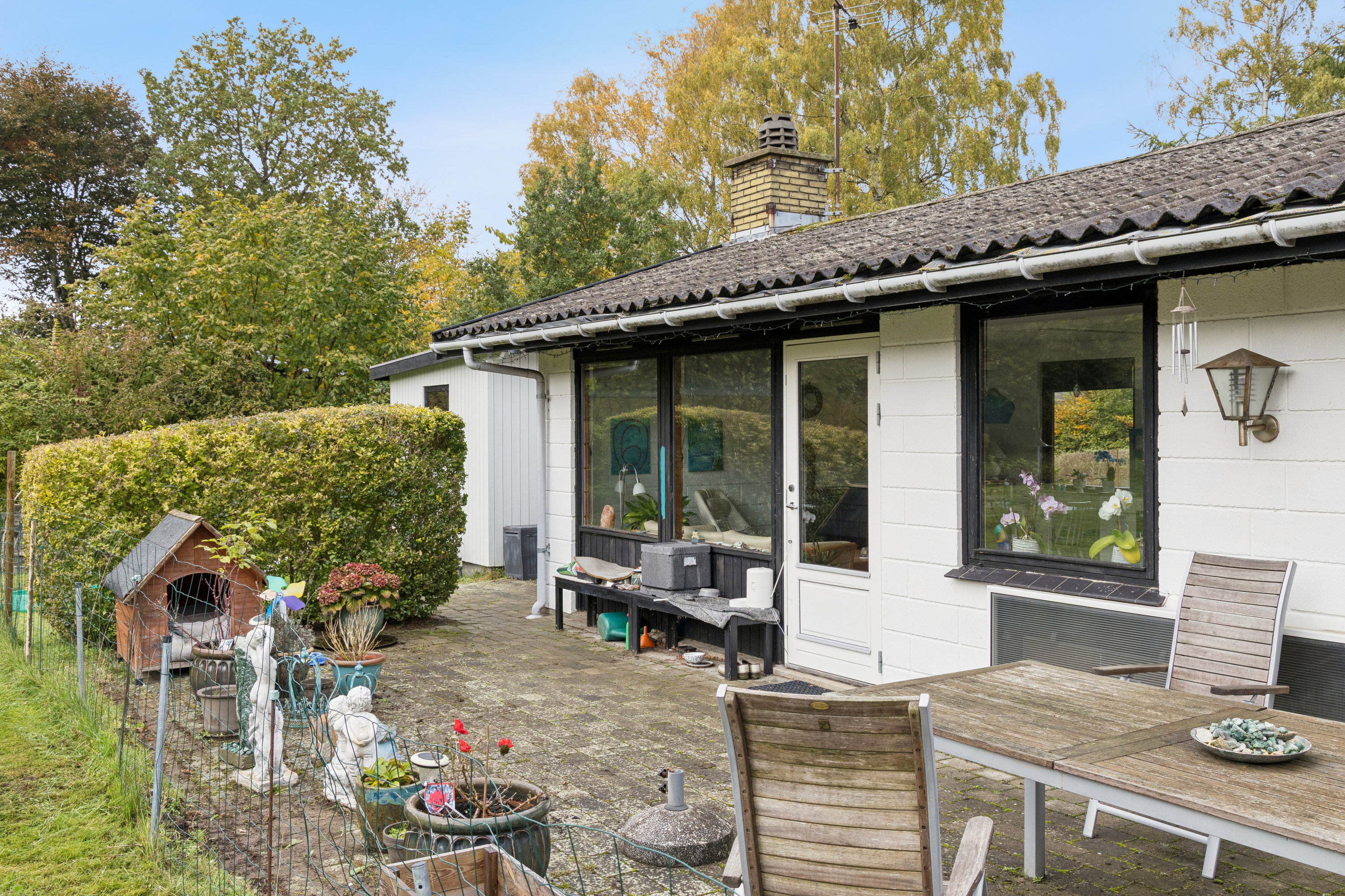 Fremhævet terrasse billede i fuldskærmstilstand. Billede af Irenevej 6, Kaldred, 4593 Eskebjerg