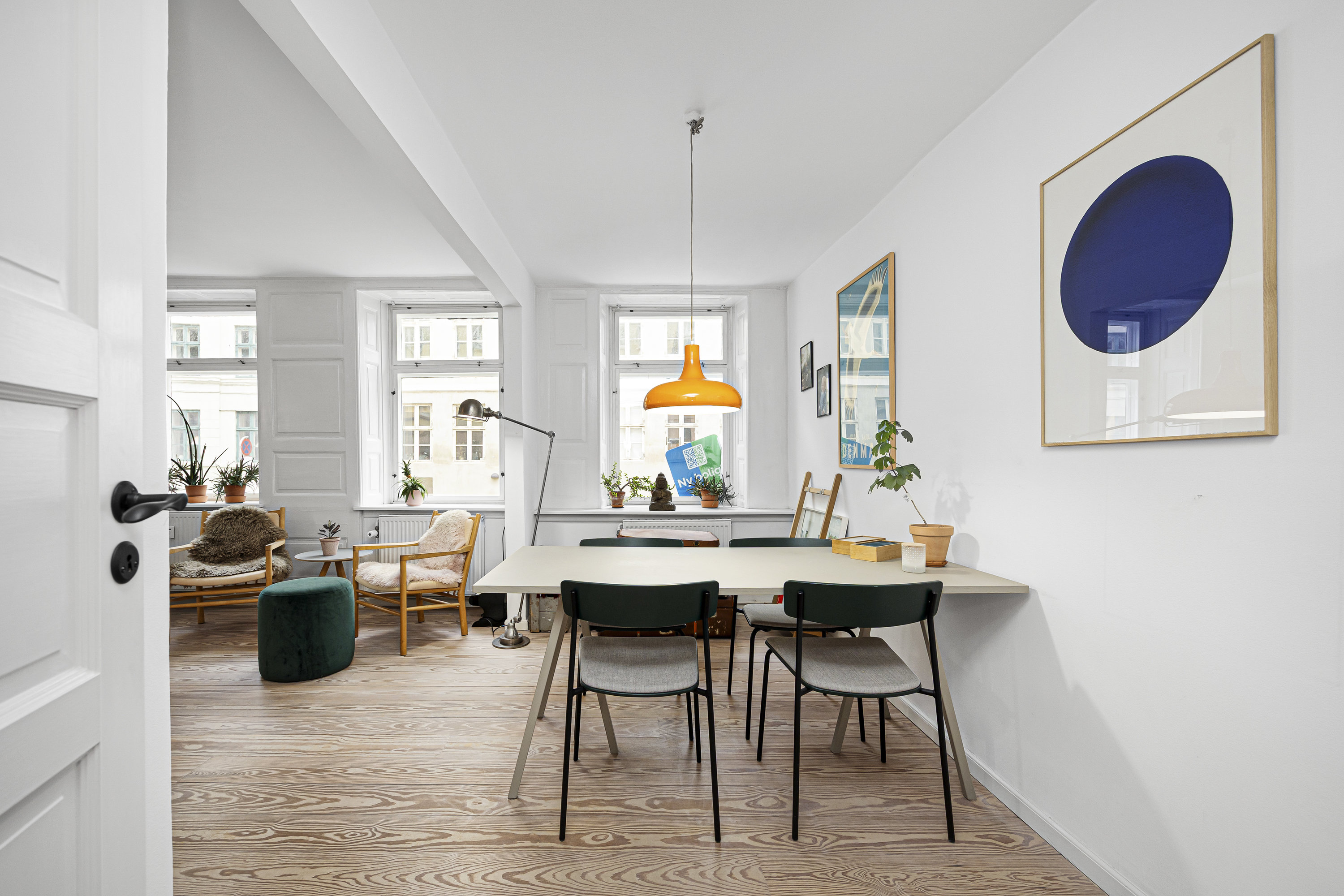 Fremhævet  billede i fuldskærmstilstand. Billede af Rosenborggade 9, st., 1130 København K