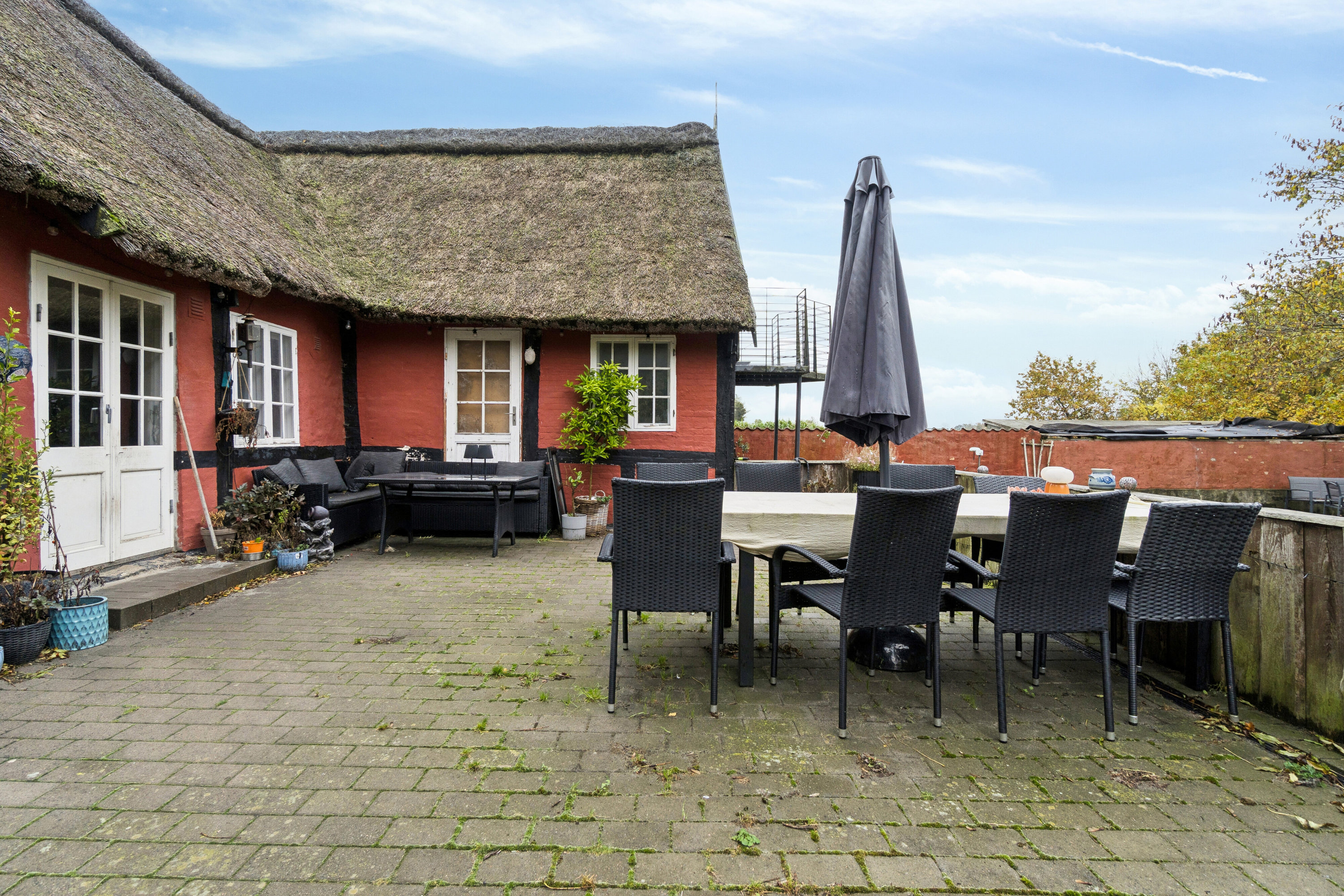 Fremhævet terrasse billede i fuldskærmstilstand. Billede af Rønnevej 89, Nylars, 3720 Aakirkeby
