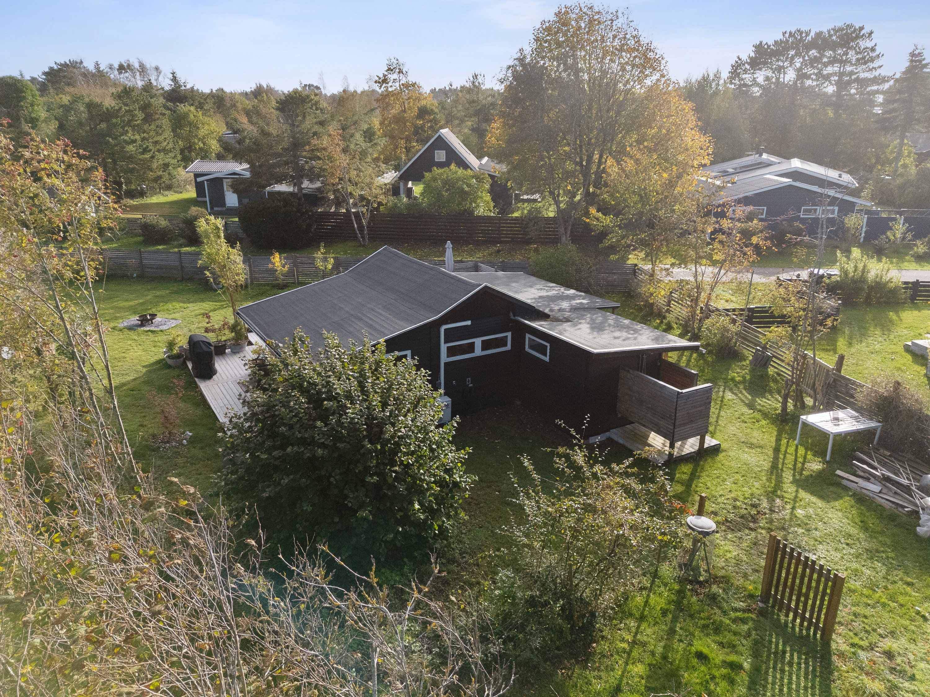Fremhævet luftfoto billede i fuldskærmstilstand. Billede af Søndervej 8, Bjerge Str, 4480 Store Fuglede