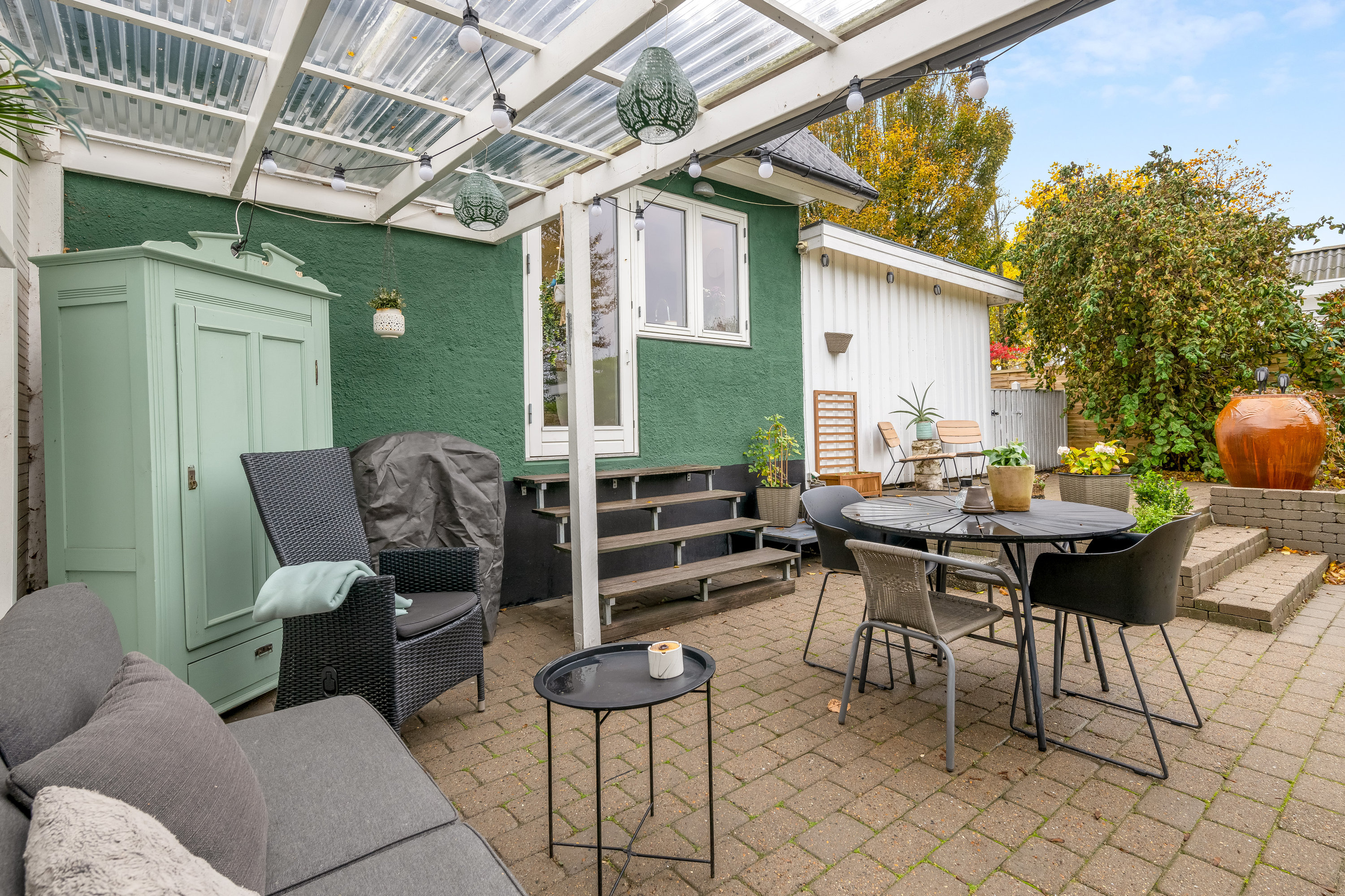 Miniaturebillede 2: terrasse. Billede af Vestergade 31, 6971 Spjald