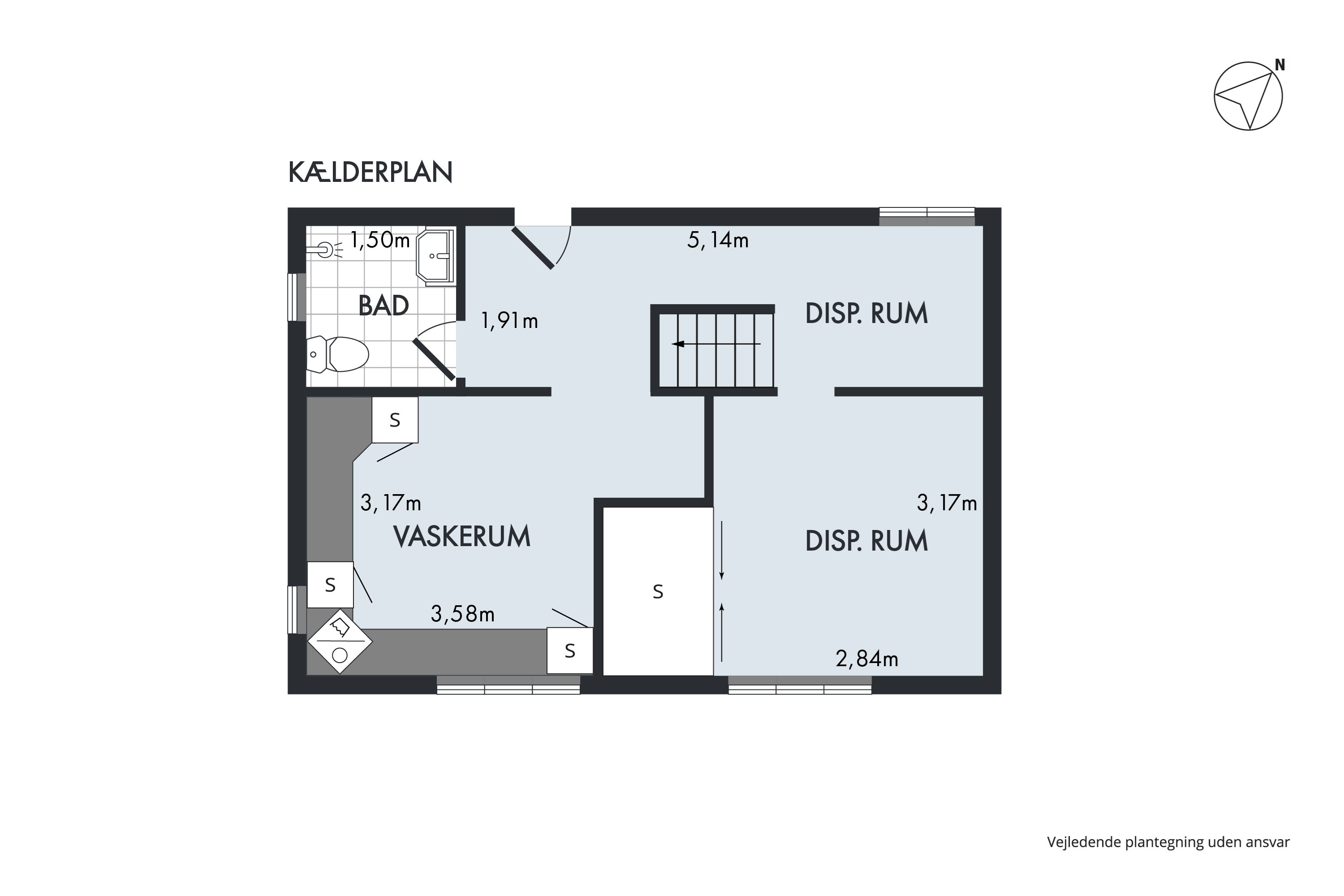 Plantegninger billede af Elmevej 52, 9900 Frederikshavn