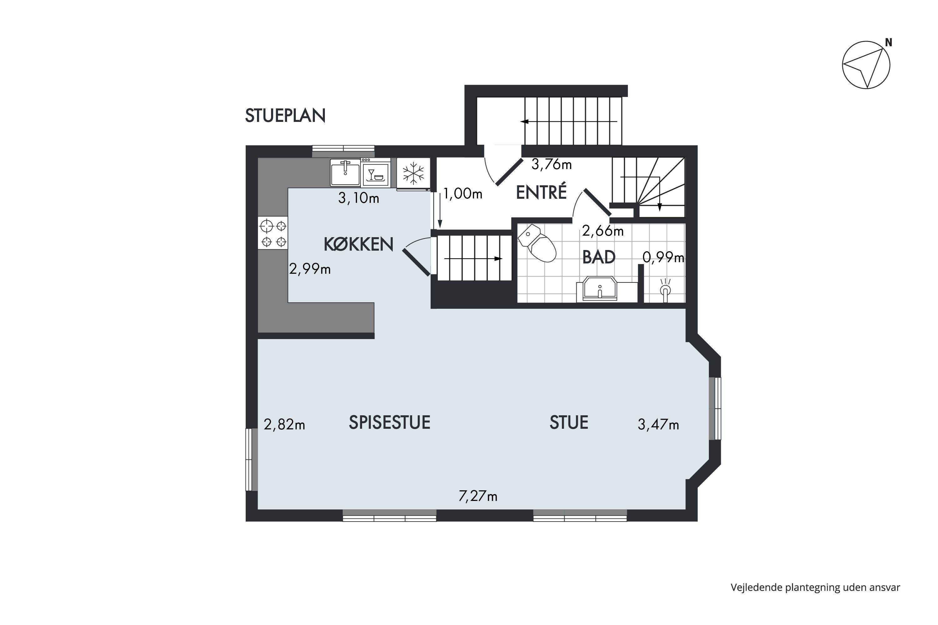 Plantegninger billede af Elmevej 52, 9900 Frederikshavn