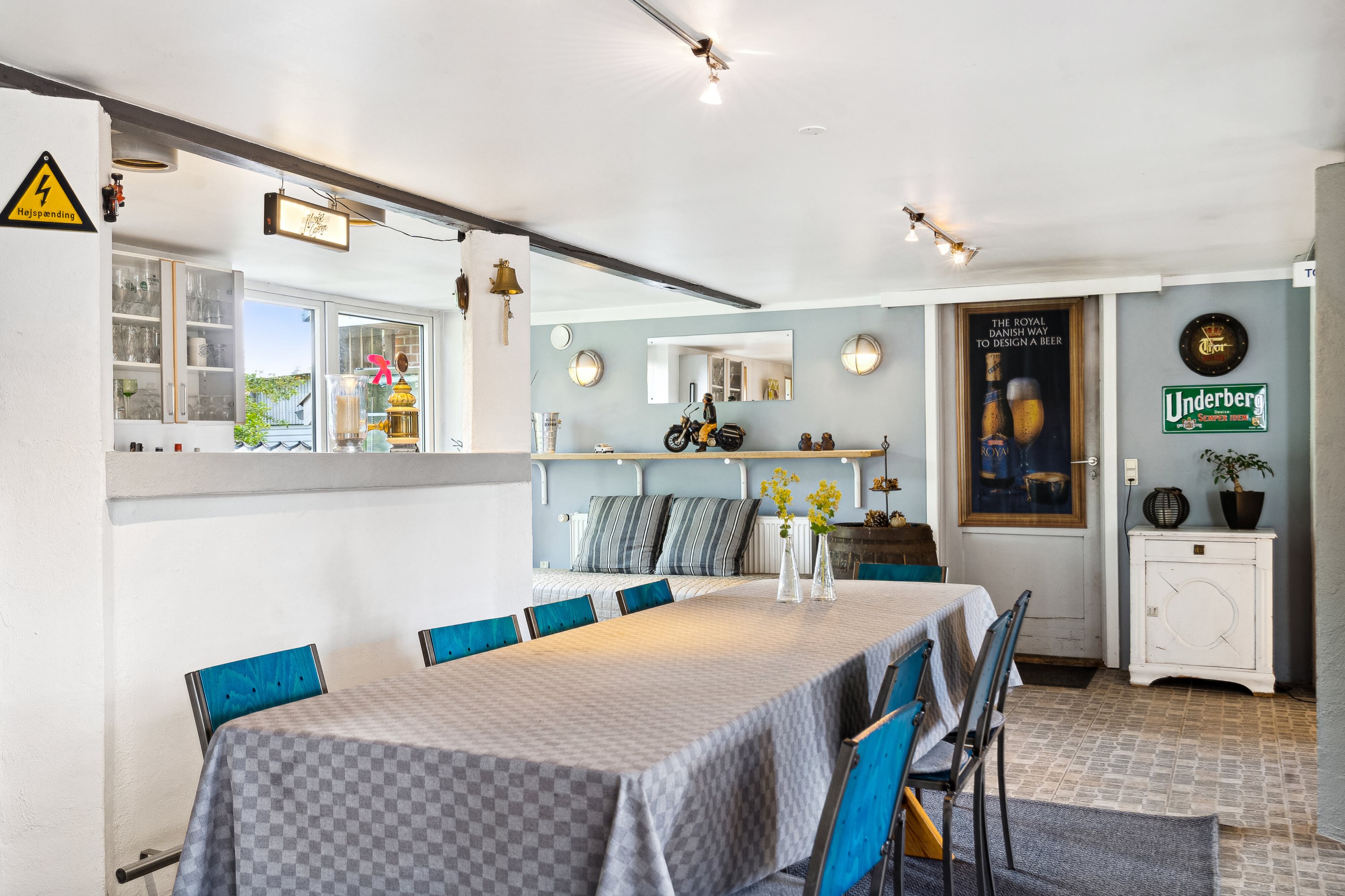 Fremhævet gildestue billede i fuldskærmstilstand. Billede af Hæstvej 55, 8380 Trige