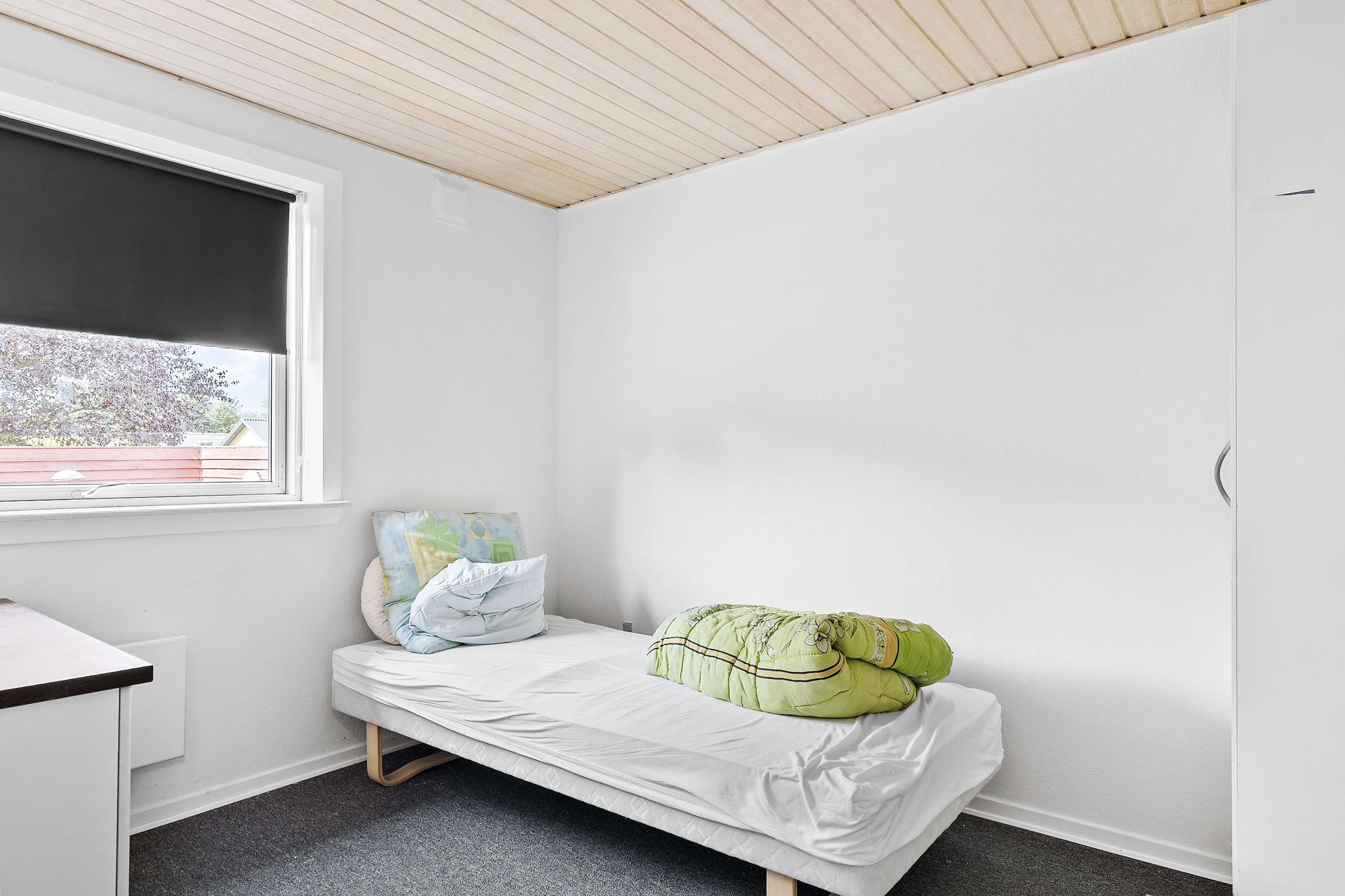 Fremhævet soveværelse billede i fuldskærmstilstand. Billede af Sandagervej 14, 6682 Hovborg