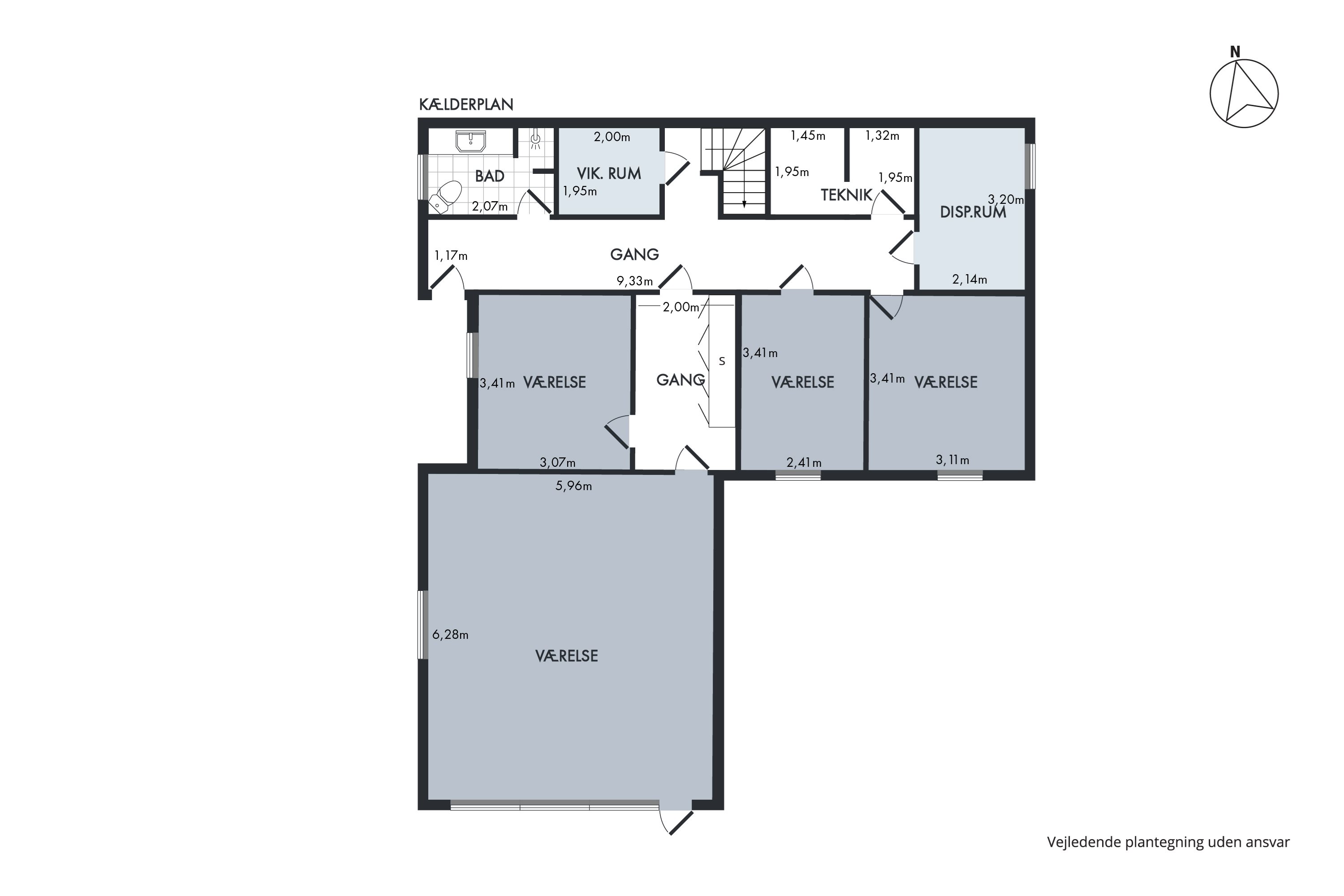 Plantegninger billede af Præstbrovej 355, Øster Jølby, 7950 Erslev