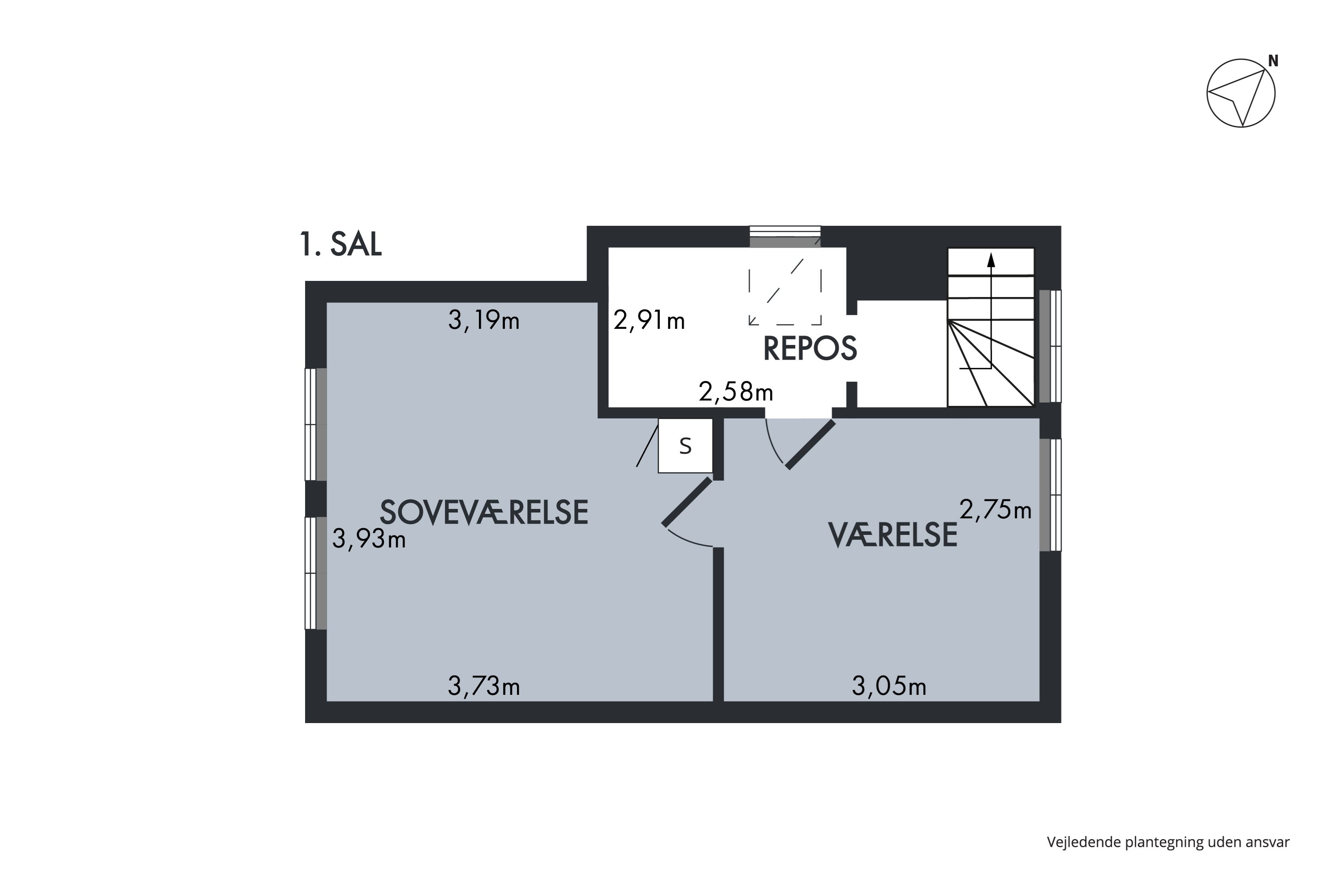Plantegninger billede af Elmevej 52, 9900 Frederikshavn