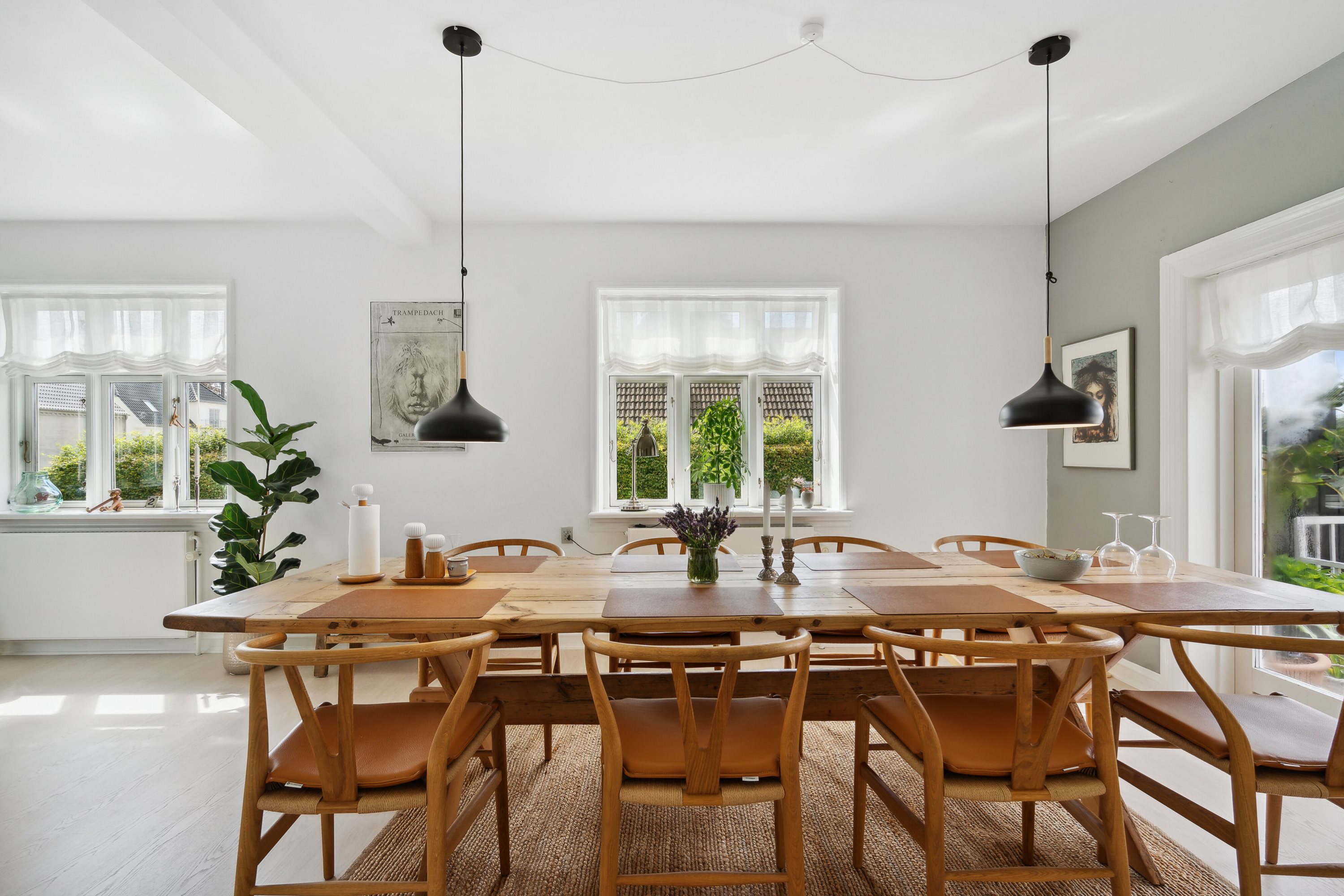 Fremhævet spisestue billede i fuldskærmstilstand. Billede af Søndervej 12, Brobyværk, 5672 Broby