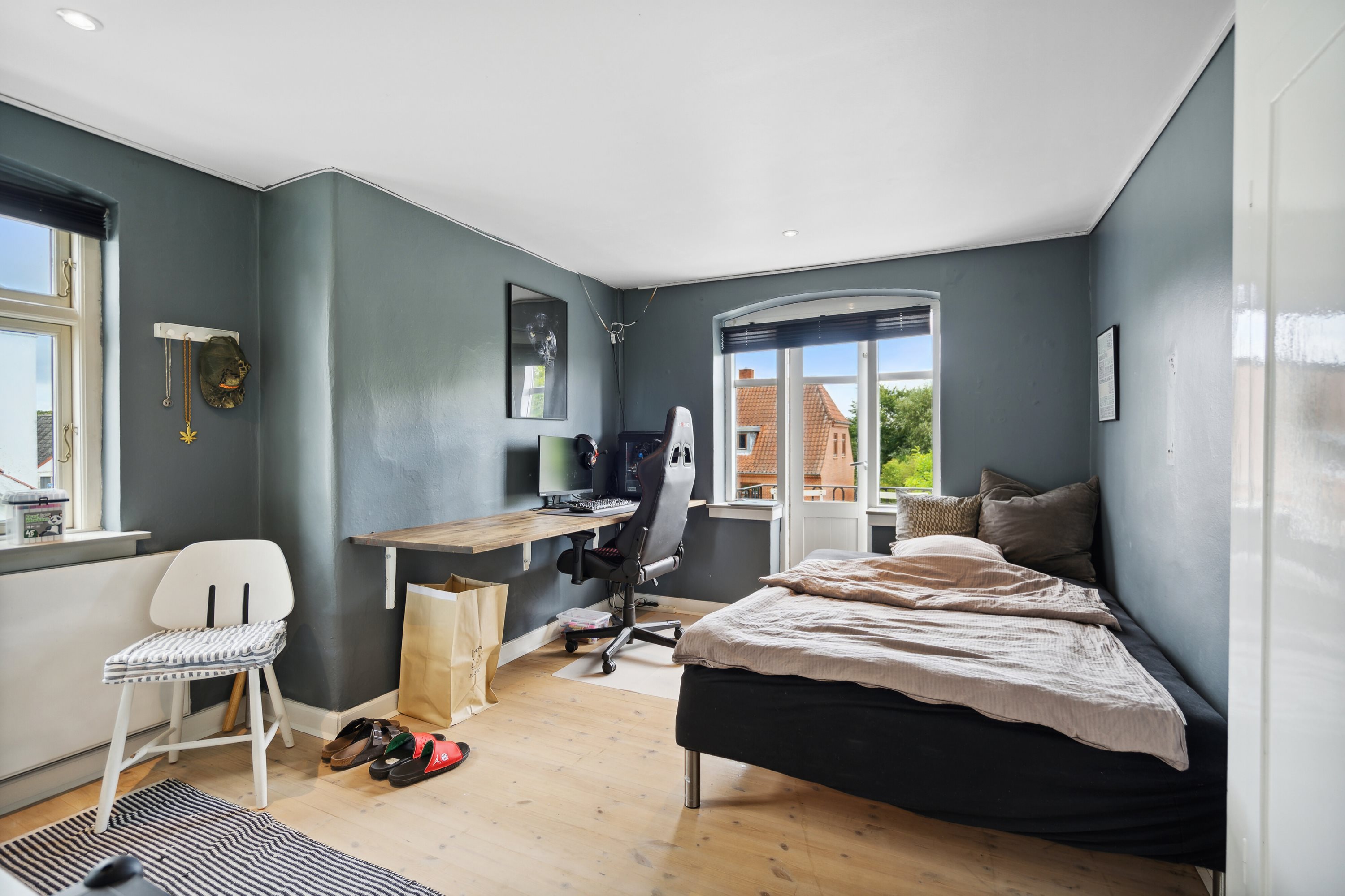 Fremhævet soveværelse billede i fuldskærmstilstand. Billede af Søndervej 12, Brobyværk, 5672 Broby