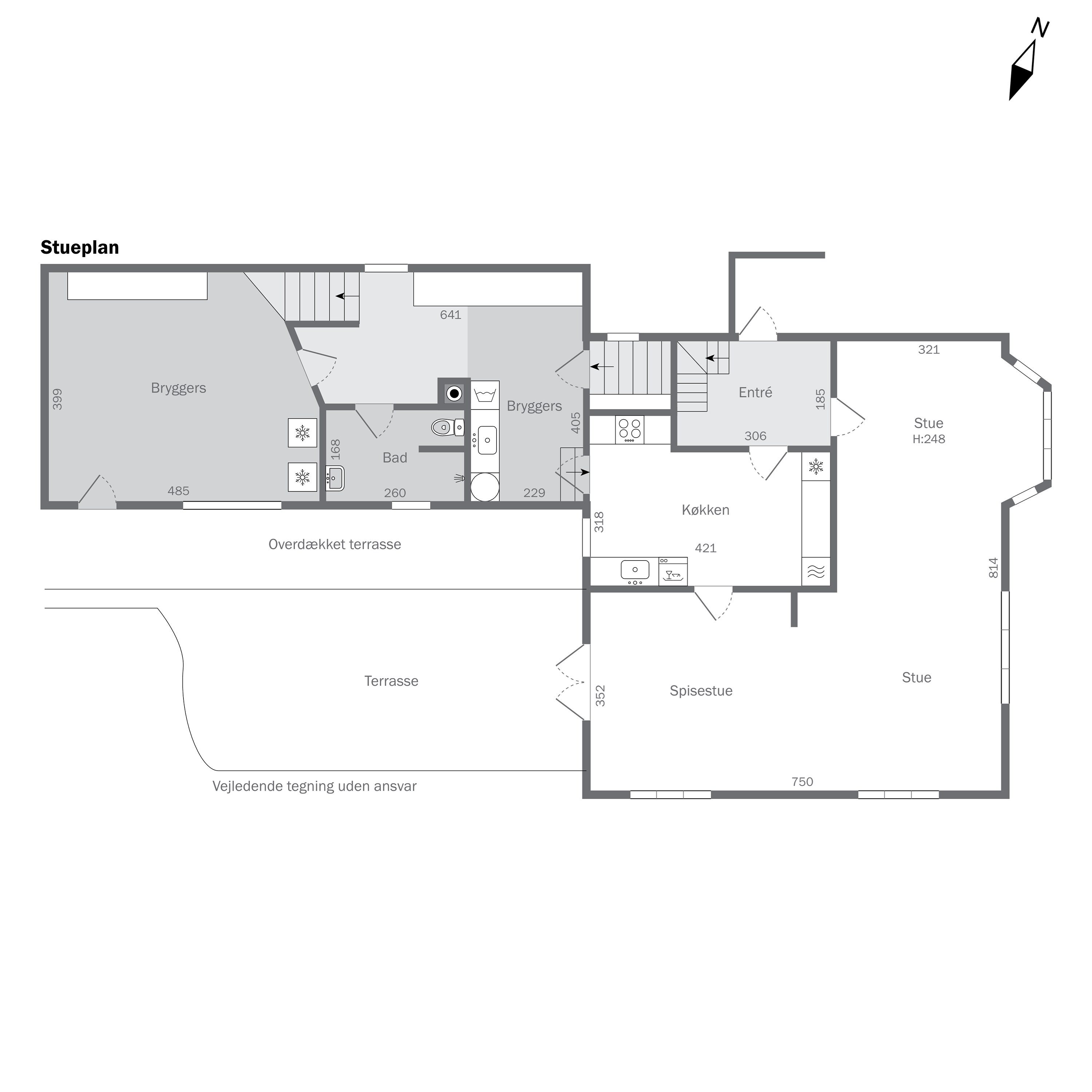 Plantegninger billede af Søndervej 12, Brobyværk, 5672 Broby