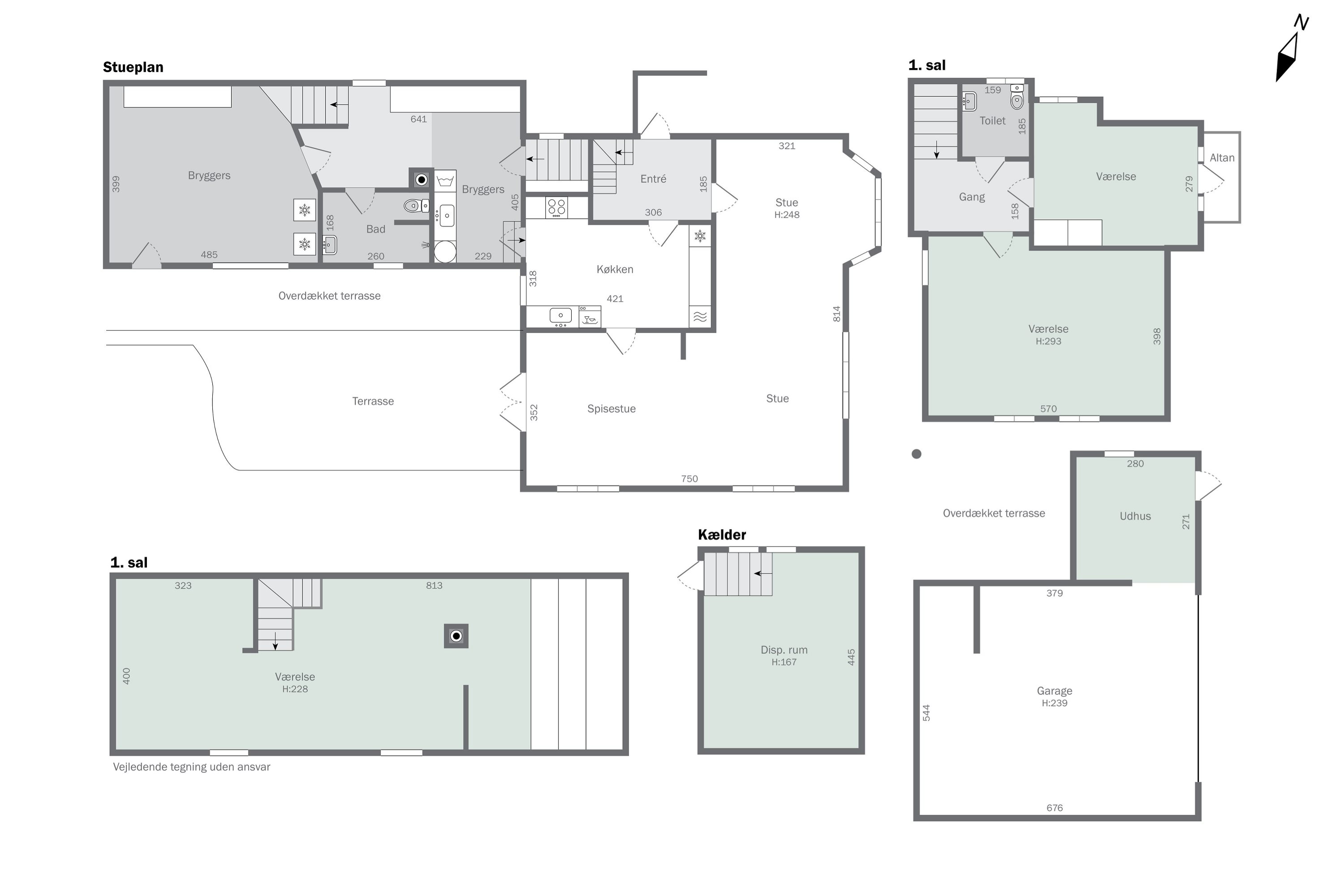 Plantegninger billede af Søndervej 12, Brobyværk, 5672 Broby