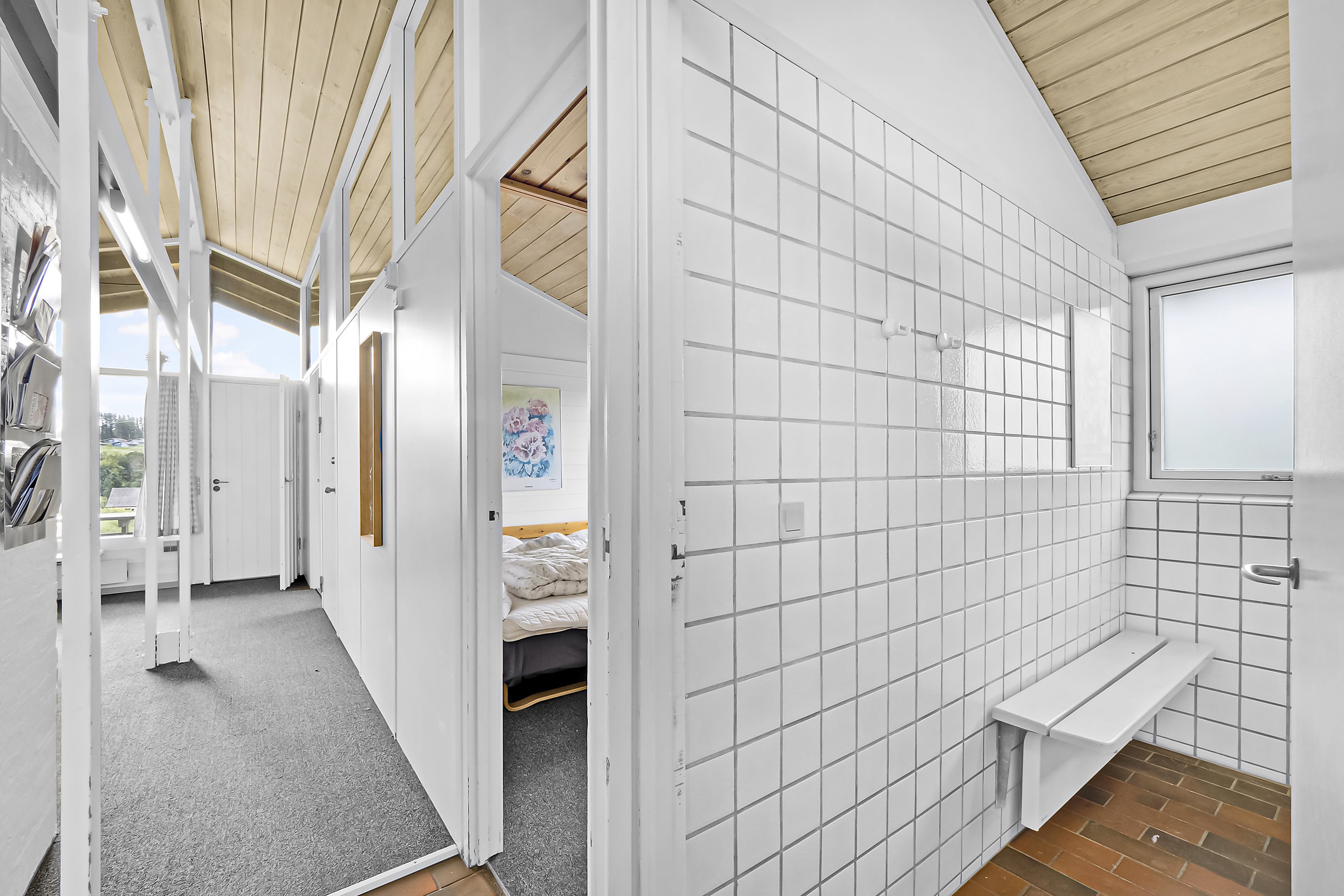 Fremhævet gang billede i fuldskærmstilstand. Billede af Solskinsvej 62, Vigsø, 7730 Hanstholm