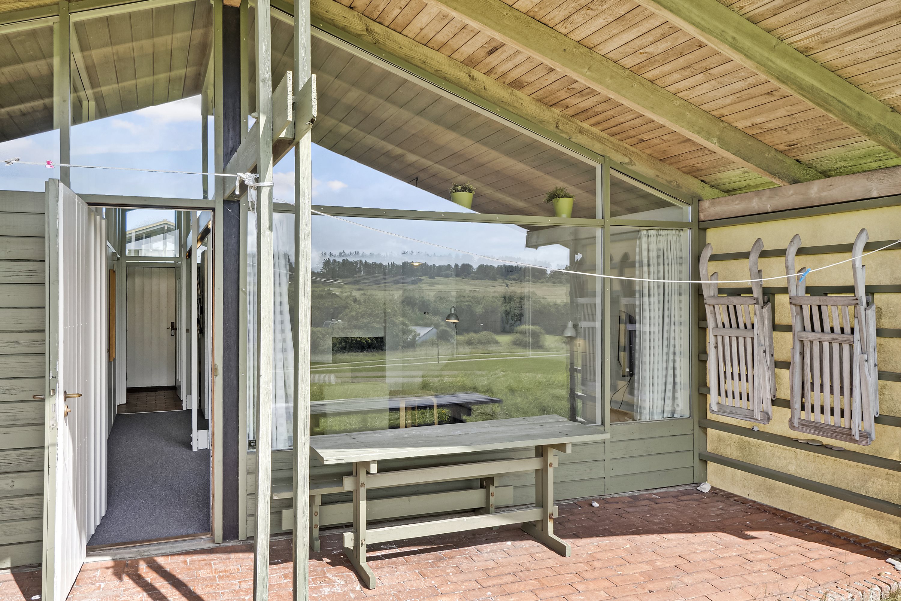 Fremhævet terrasse billede i fuldskærmstilstand. Billede af Solskinsvej 62, Vigsø, 7730 Hanstholm