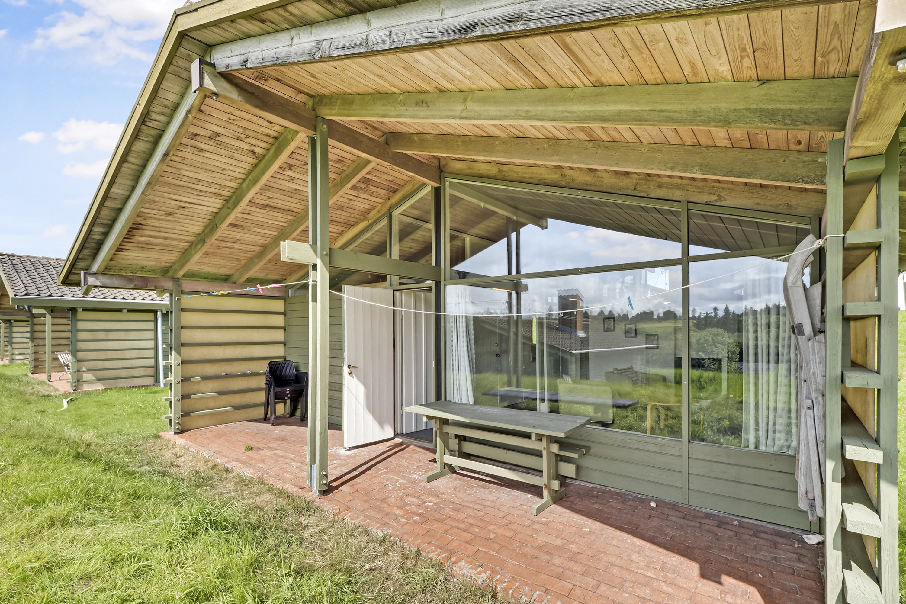 Fremhævet terrasse billede i fuldskærmstilstand. Billede af Solskinsvej 62, Vigsø, 7730 Hanstholm