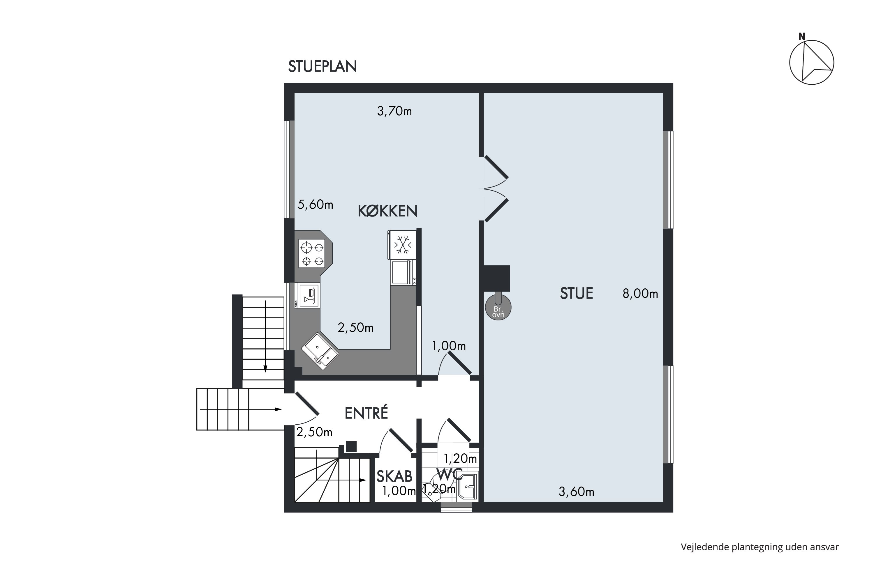 Plantegninger billede af Frihedsvej 6, 9900 Frederikshavn