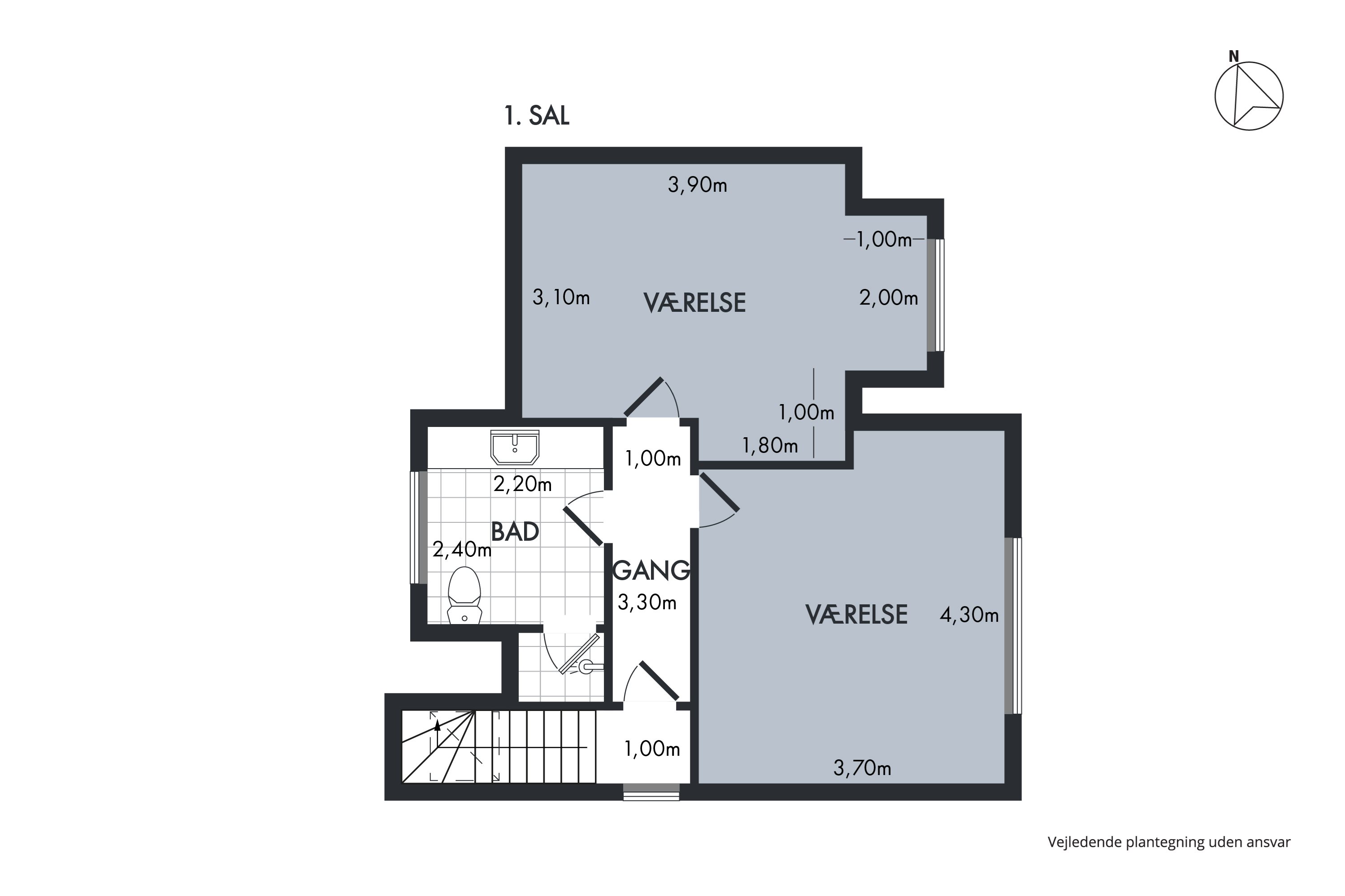 Plantegninger billede af Frihedsvej 6, 9900 Frederikshavn
