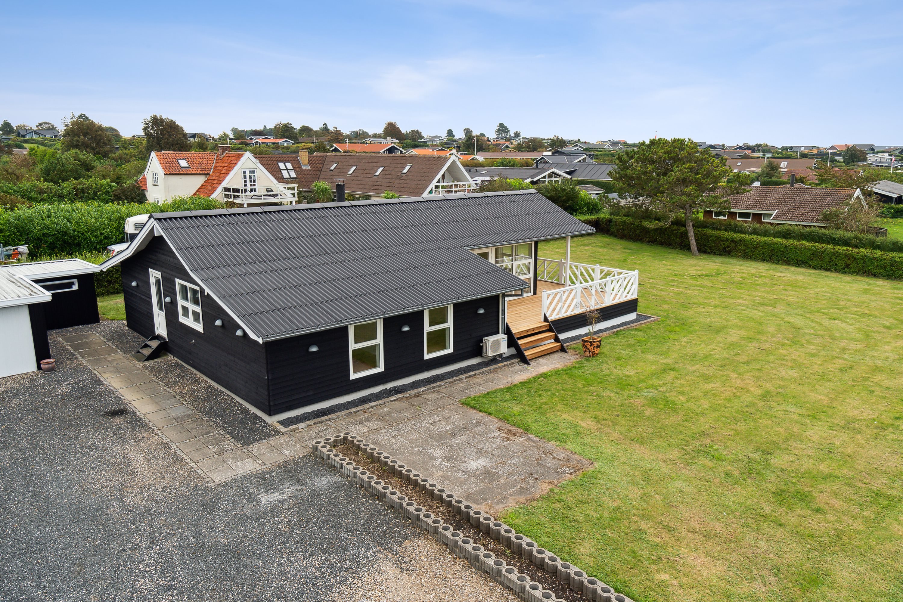 Fremhævet set fra vejen billede i fuldskærmstilstand. Billede af Adonisvej 5, Drøsselbjerg, 4200 Slagelse