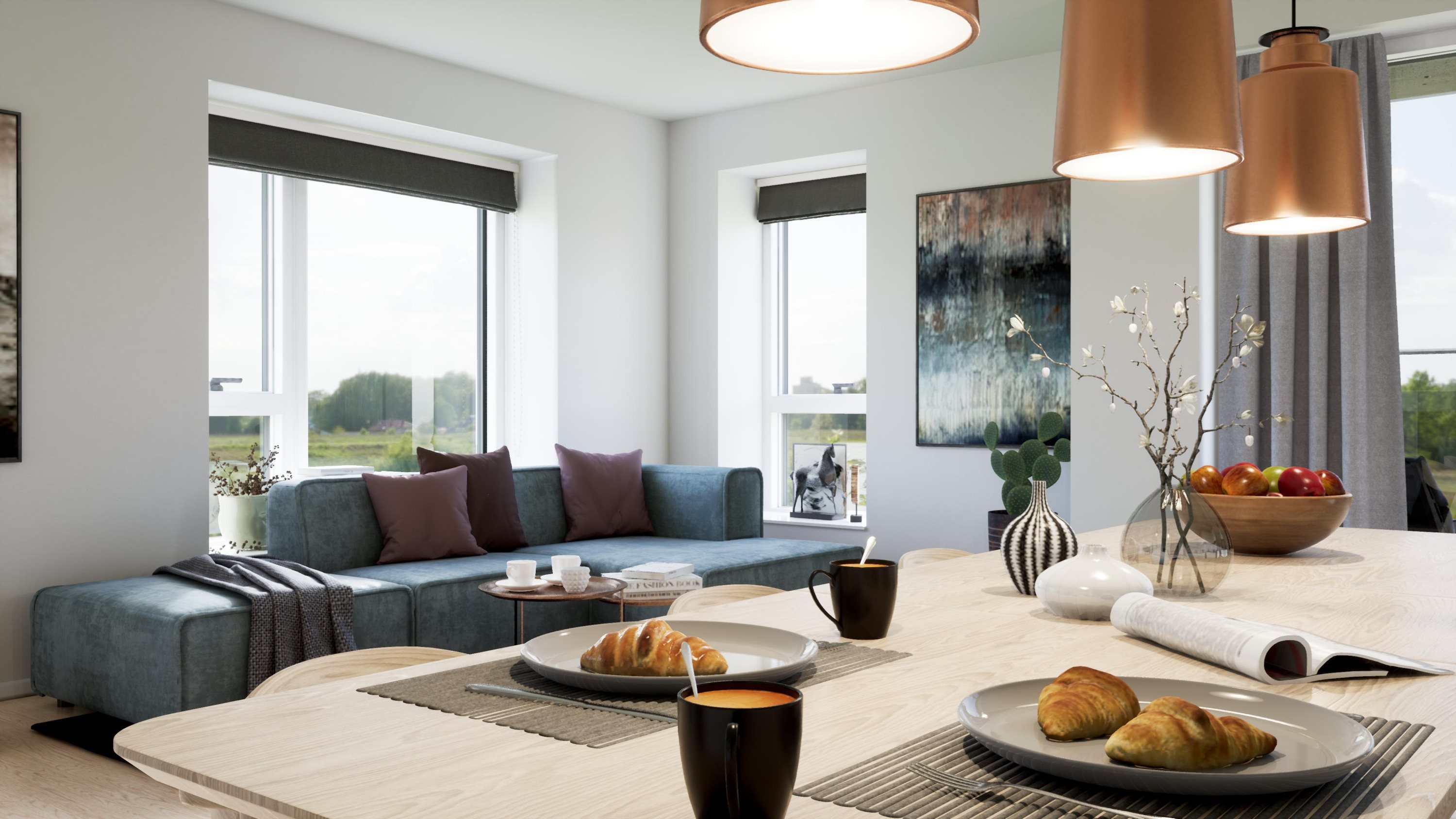 Fremhævet andet billede i fuldskærmstilstand. Billede af Tekstilgangen 32, 1. 4., 5000 Odense C