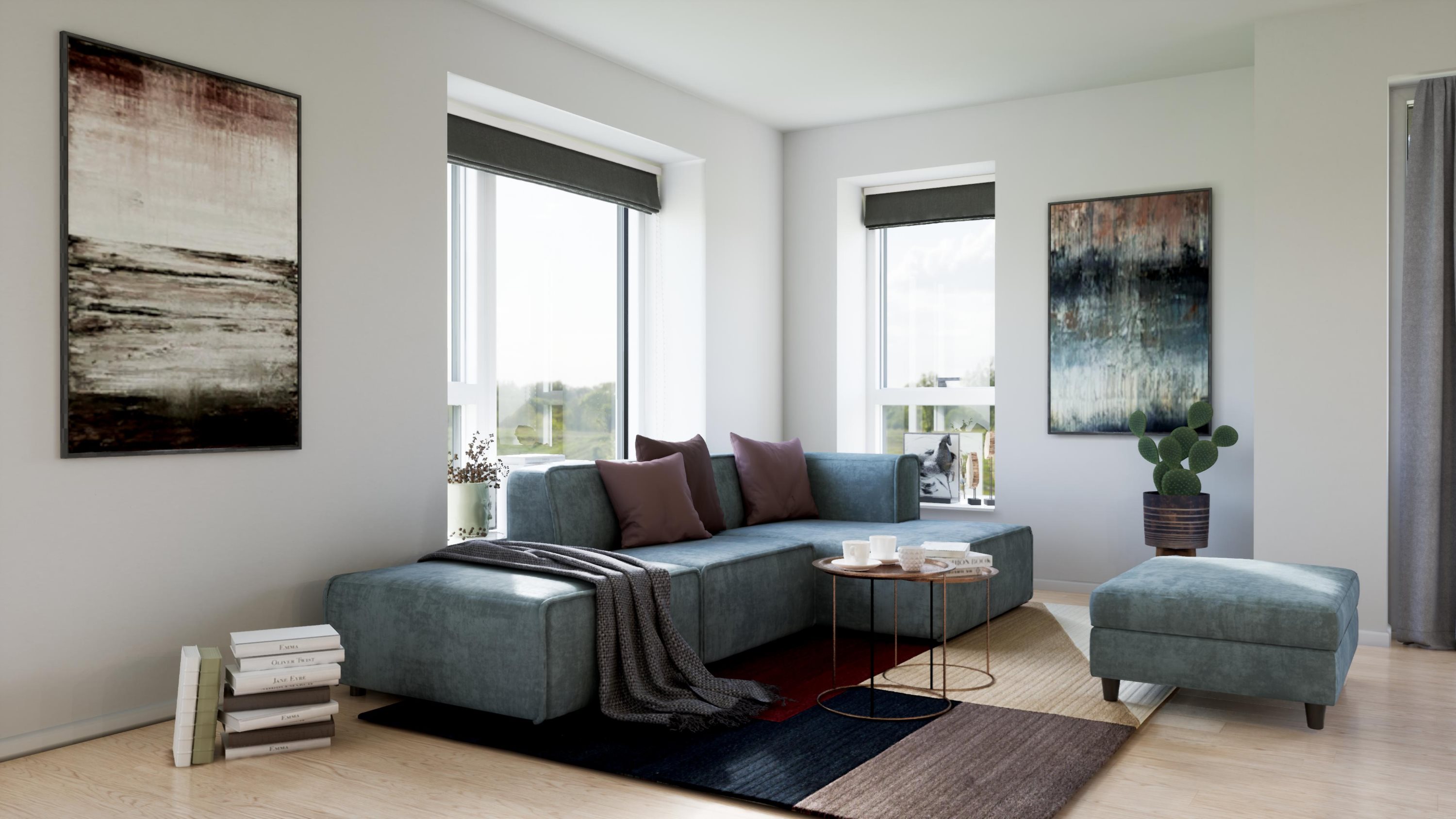 Fremhævet andet billede i fuldskærmstilstand. Billede af Tekstilgangen 32, 1. 4., 5000 Odense C