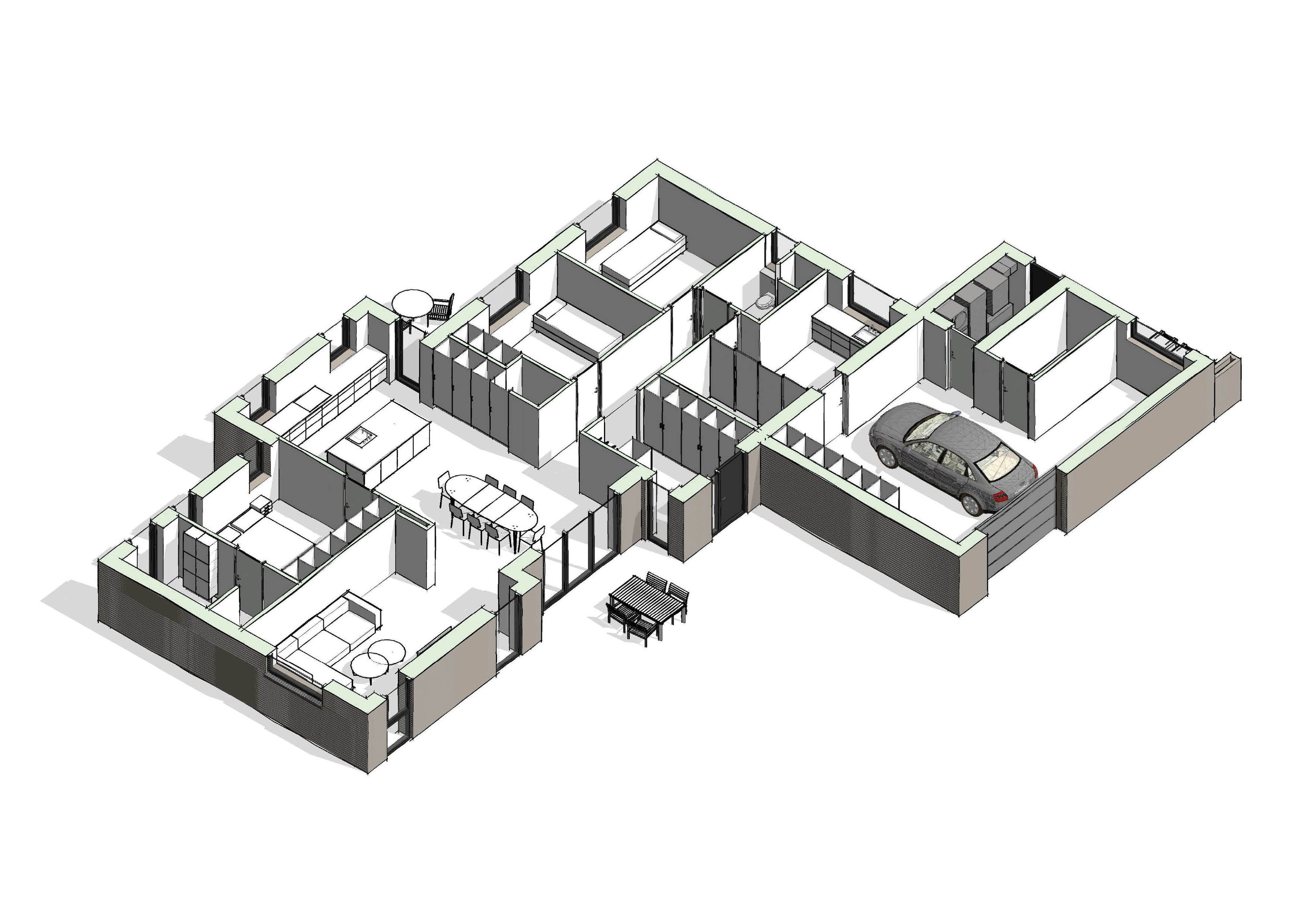 Plantegninger billede af Solskins Alle 14, 9440 Aabybro