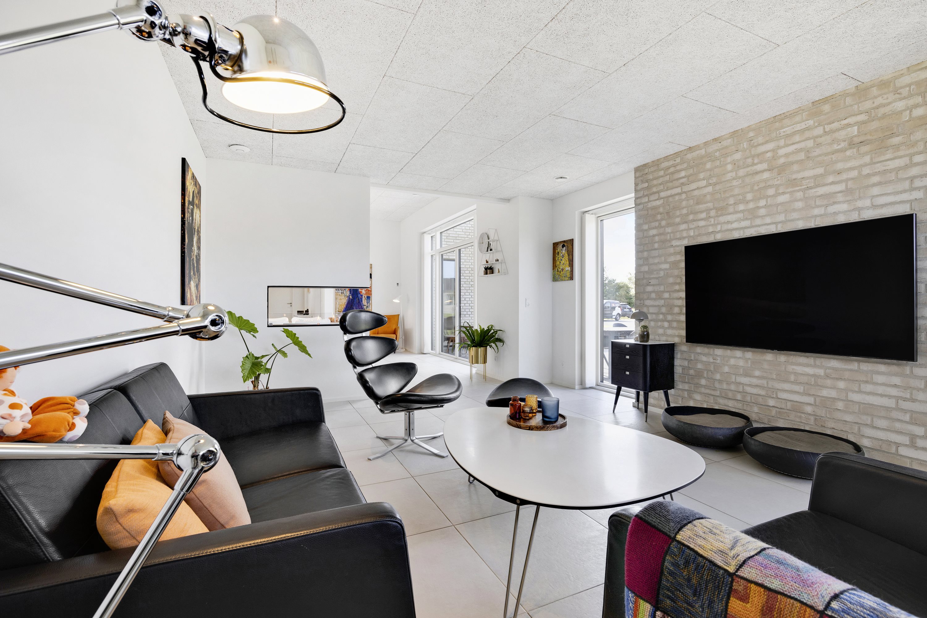 Fremhævet stue billede i fuldskærmstilstand. Billede af Solskins Alle 14, 9440 Aabybro