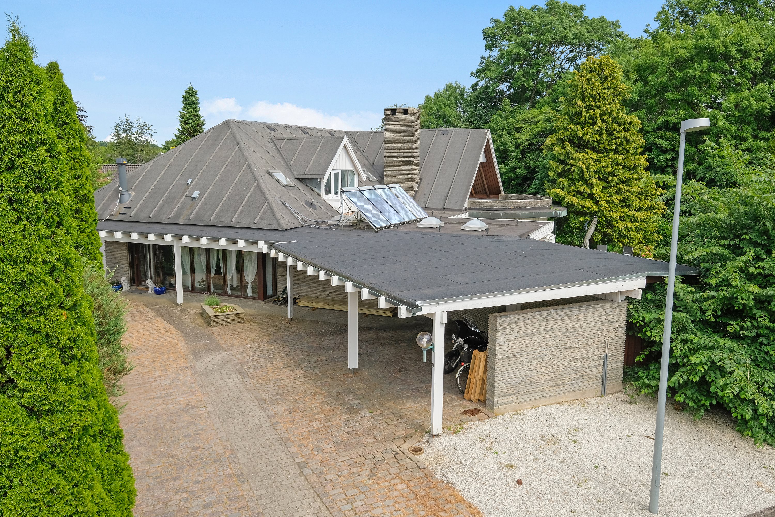 Fremhævet andet billede i fuldskærmstilstand. Billede af Rosenvænget 9, 8722 Hedensted