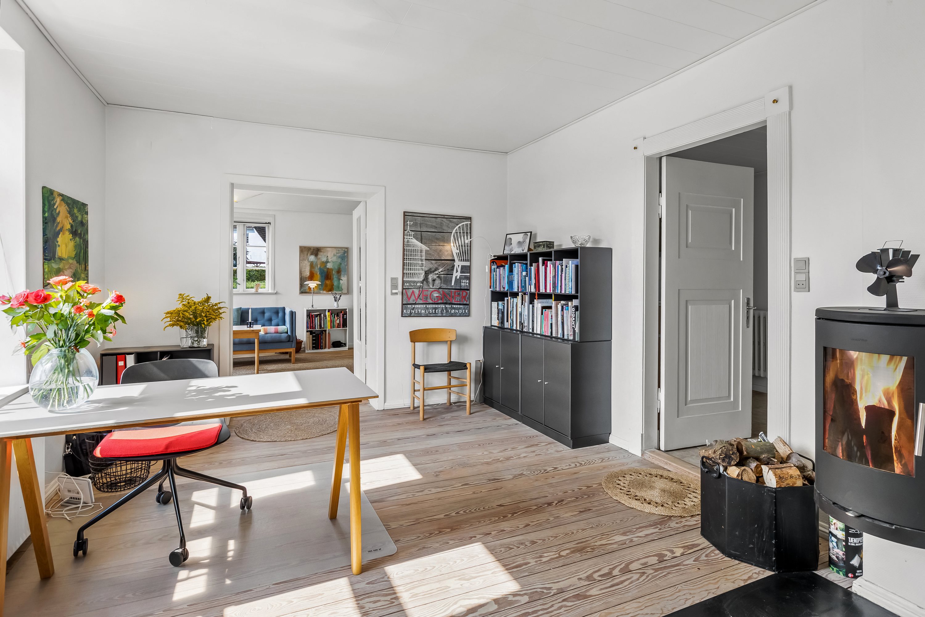 Fremhævet stue billede i fuldskærmstilstand. Billede af Møllevej 2, Møgeltønder, 6270 Tønder