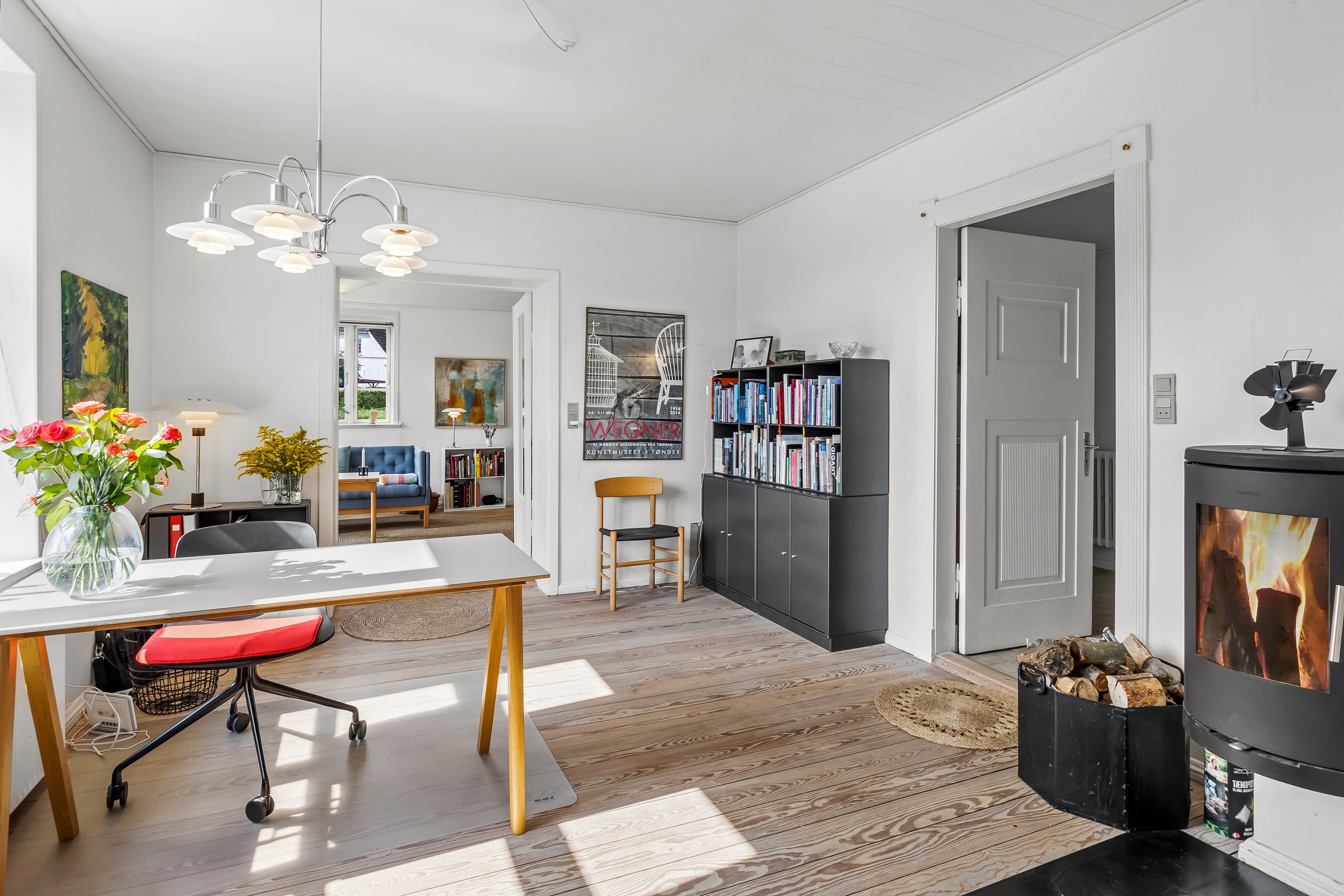 Fremhævet stue billede i fuldskærmstilstand. Billede af Møllevej 2, Møgeltønder, 6270 Tønder