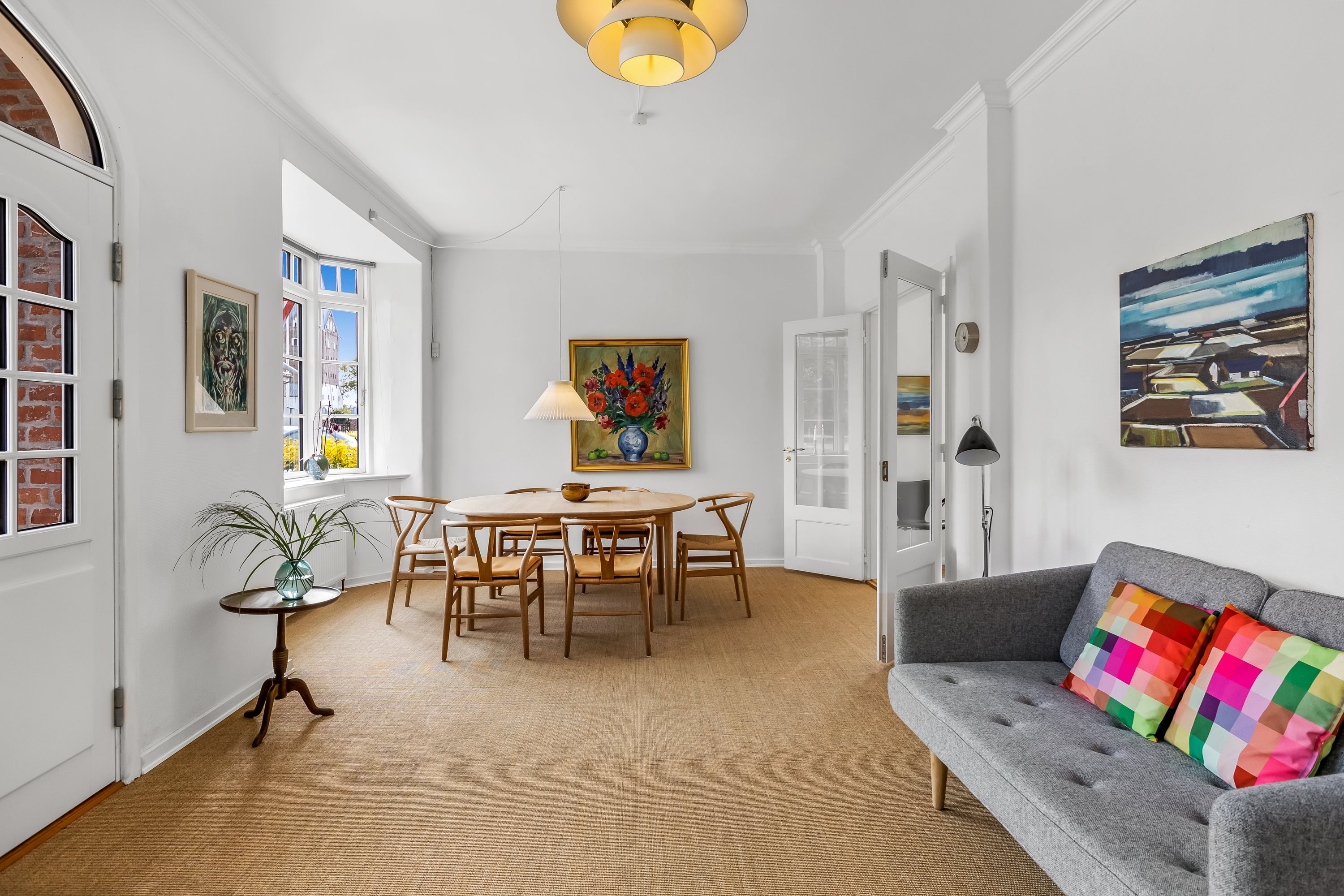 Fremhævet stue billede i fuldskærmstilstand. Billede af Møllevej 2, Møgeltønder, 6270 Tønder