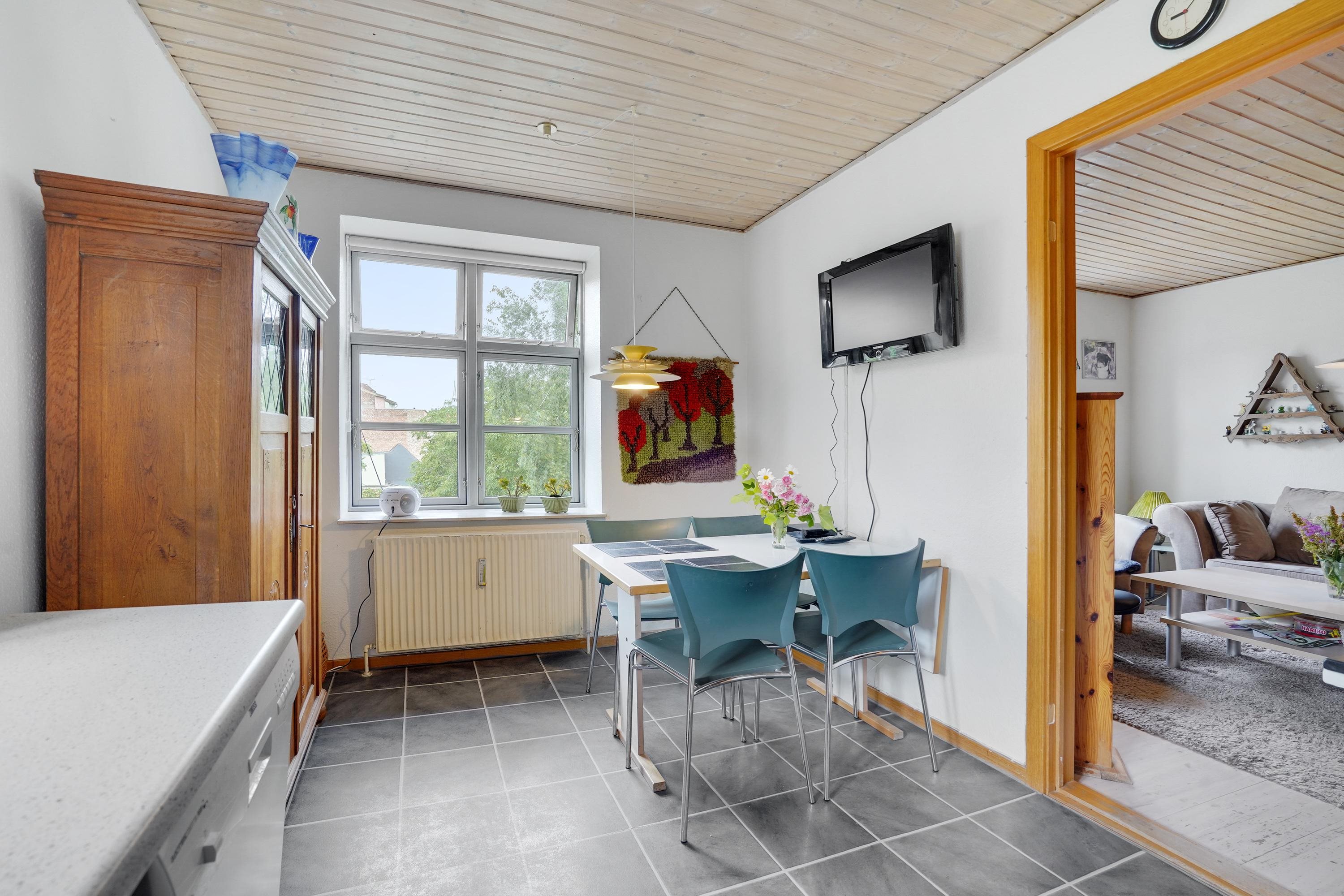 Fremhævet køkken billede i fuldskærmstilstand. Billede af Naffet 33D, 1. th., 6100 Haderslev