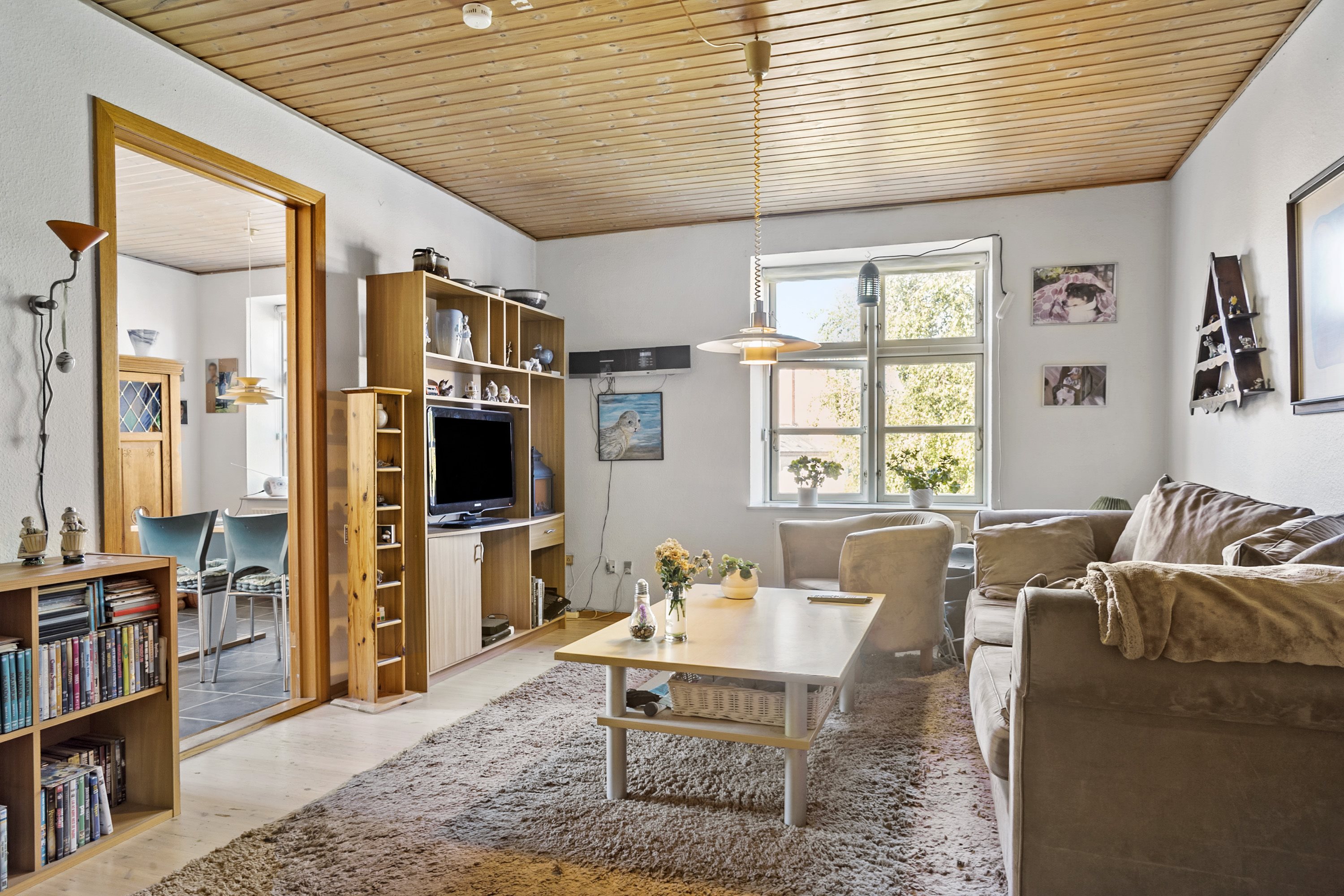 Fremhævet stue billede i fuldskærmstilstand. Billede af Naffet 33D, 1. th., 6100 Haderslev