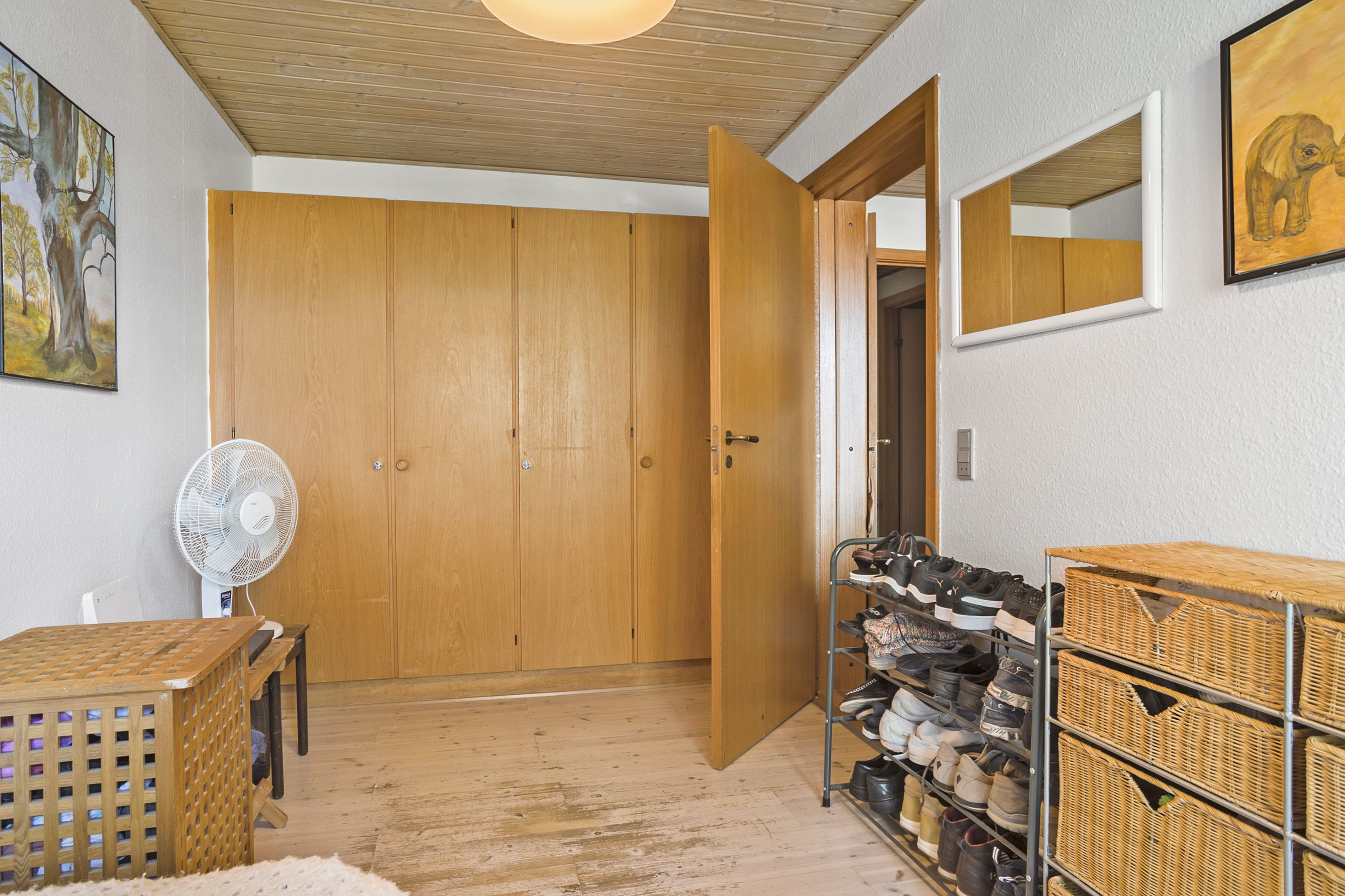 Fremhævet soveværelse billede i fuldskærmstilstand. Billede af Naffet 33D, 1. th., 6100 Haderslev