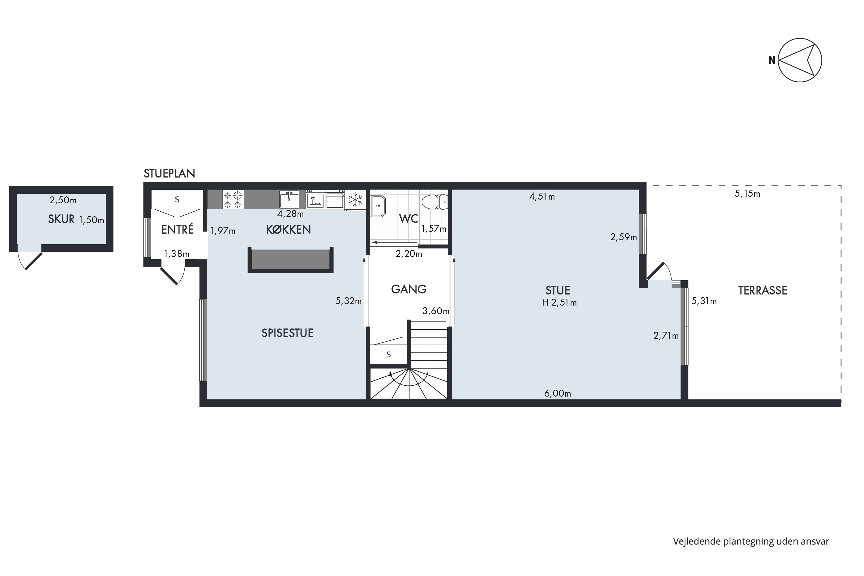 Plantegninger billede af Viggo Jarls Vej 1, Søllerød, 2830 Virum