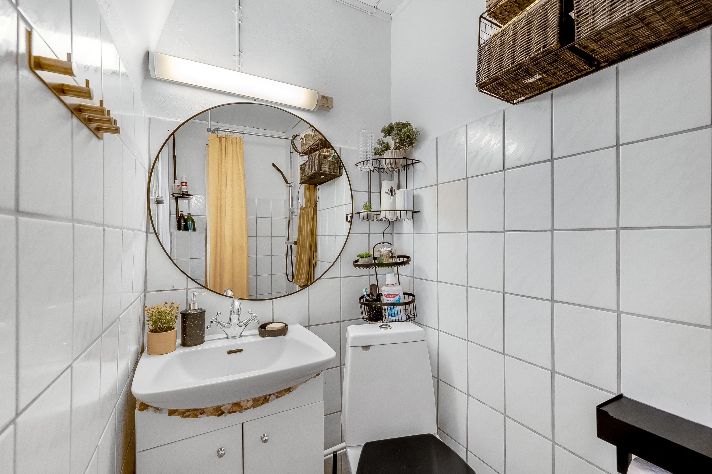 Fremhævet badeværelse billede i fuldskærmstilstand. Billede af Birkelundvej 1, Vorgod Ø, 6920 Videbæk