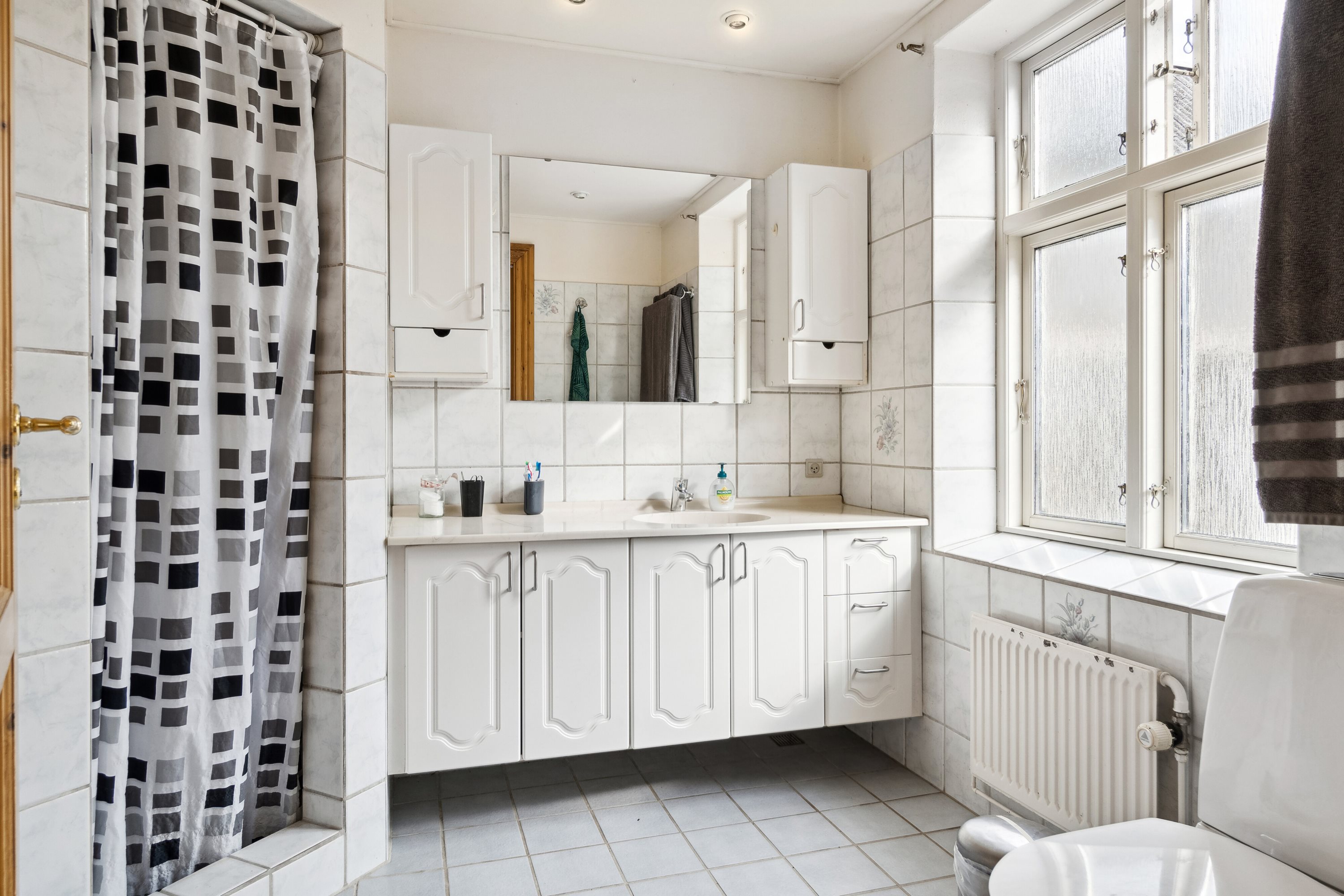 Fremhævet badeværelse billede i fuldskærmstilstand. Billede af Egebjergvej 241, Lestrup, 4500 Nykøbing Sj