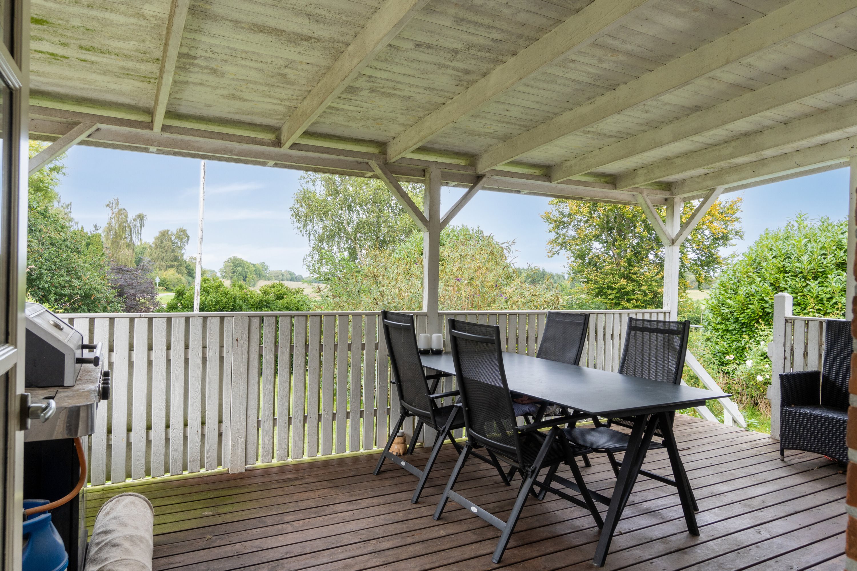 Fremhævet overdækket terrasse billede i fuldskærmstilstand. Billede af Egebjergvej 241, Lestrup, 4500 Nykøbing Sj