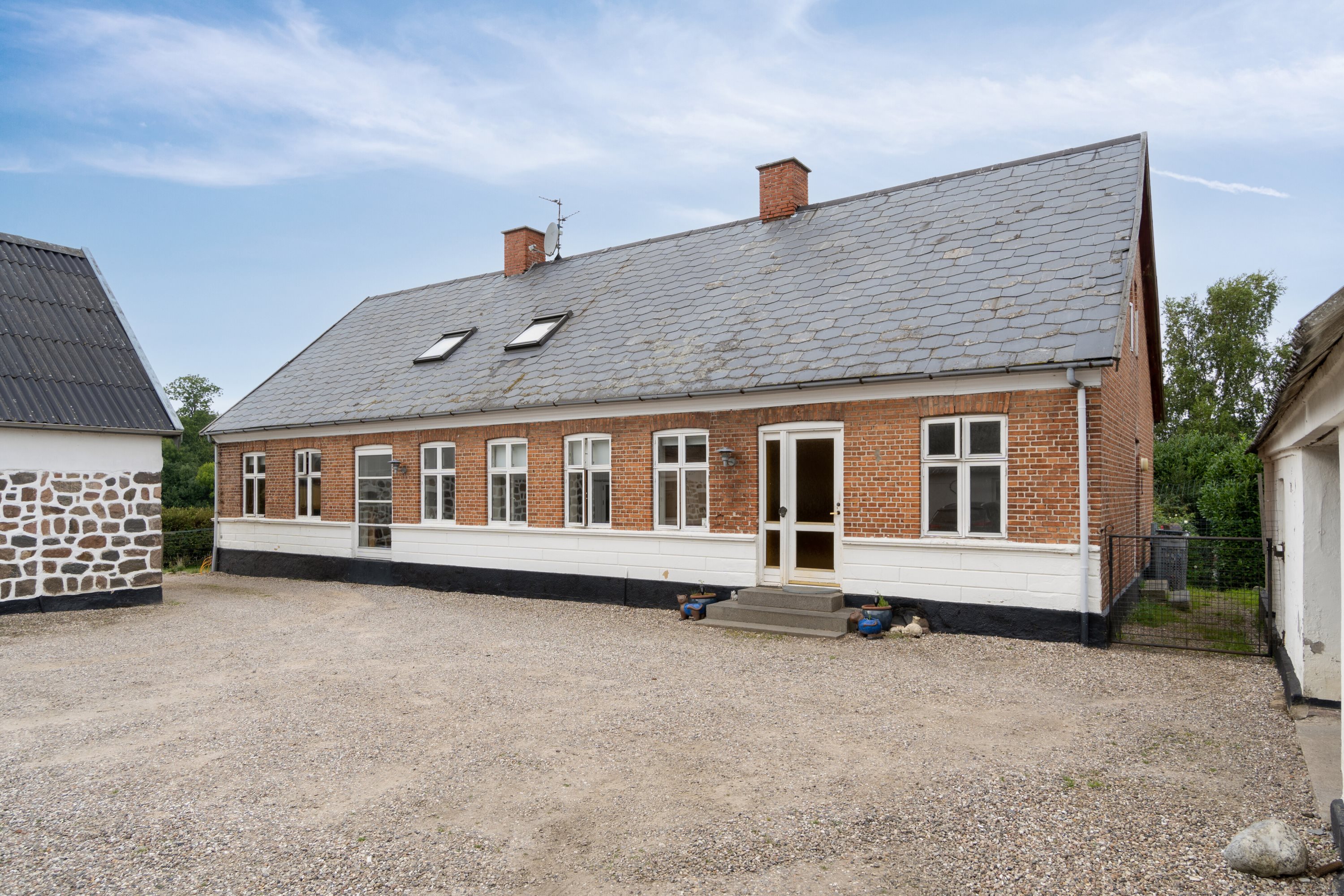 Fremhævet udendørs billede i fuldskærmstilstand. Billede af Egebjergvej 241, Lestrup, 4500 Nykøbing Sj