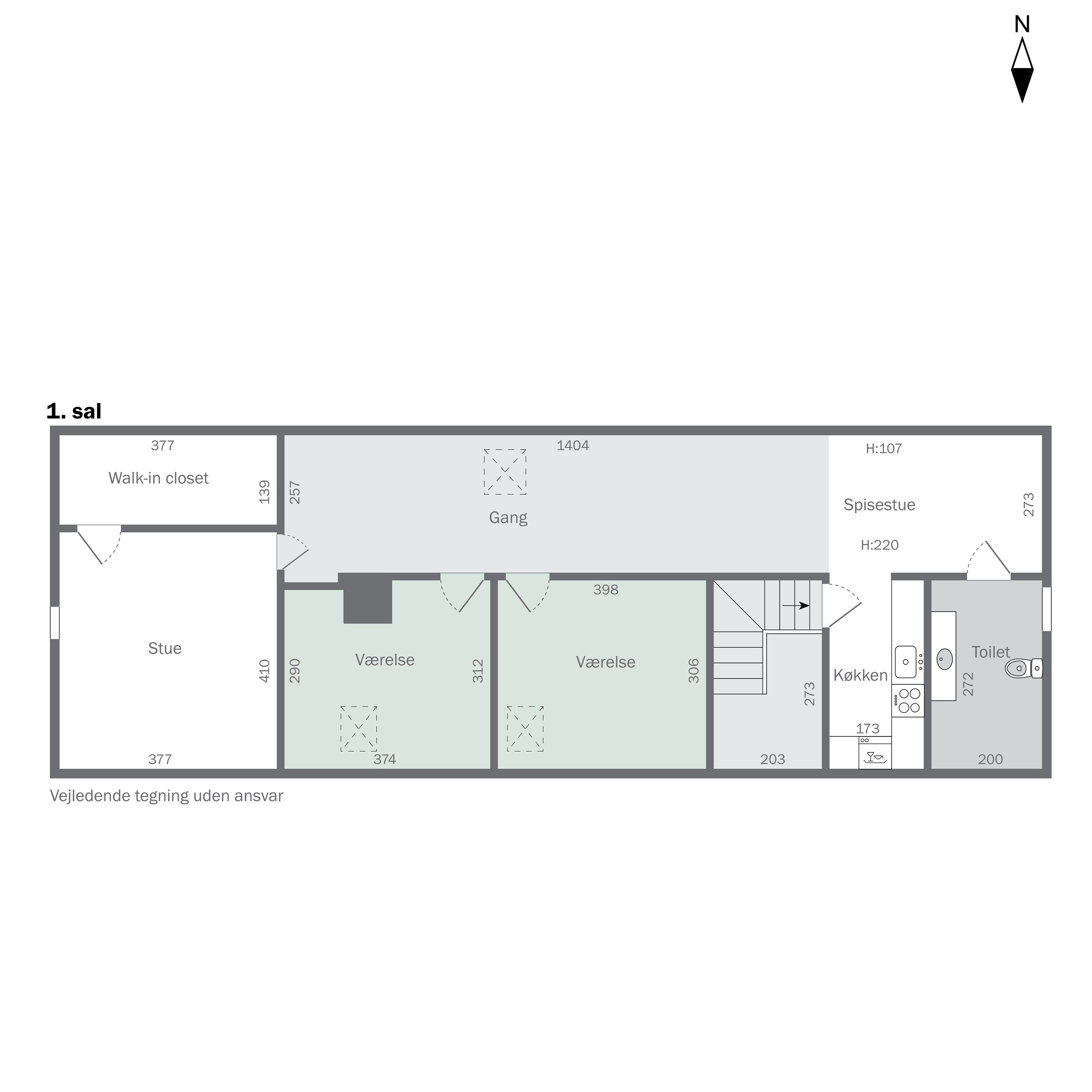 Plantegninger billede af Egebjergvej 241, Lestrup, 4500 Nykøbing Sj